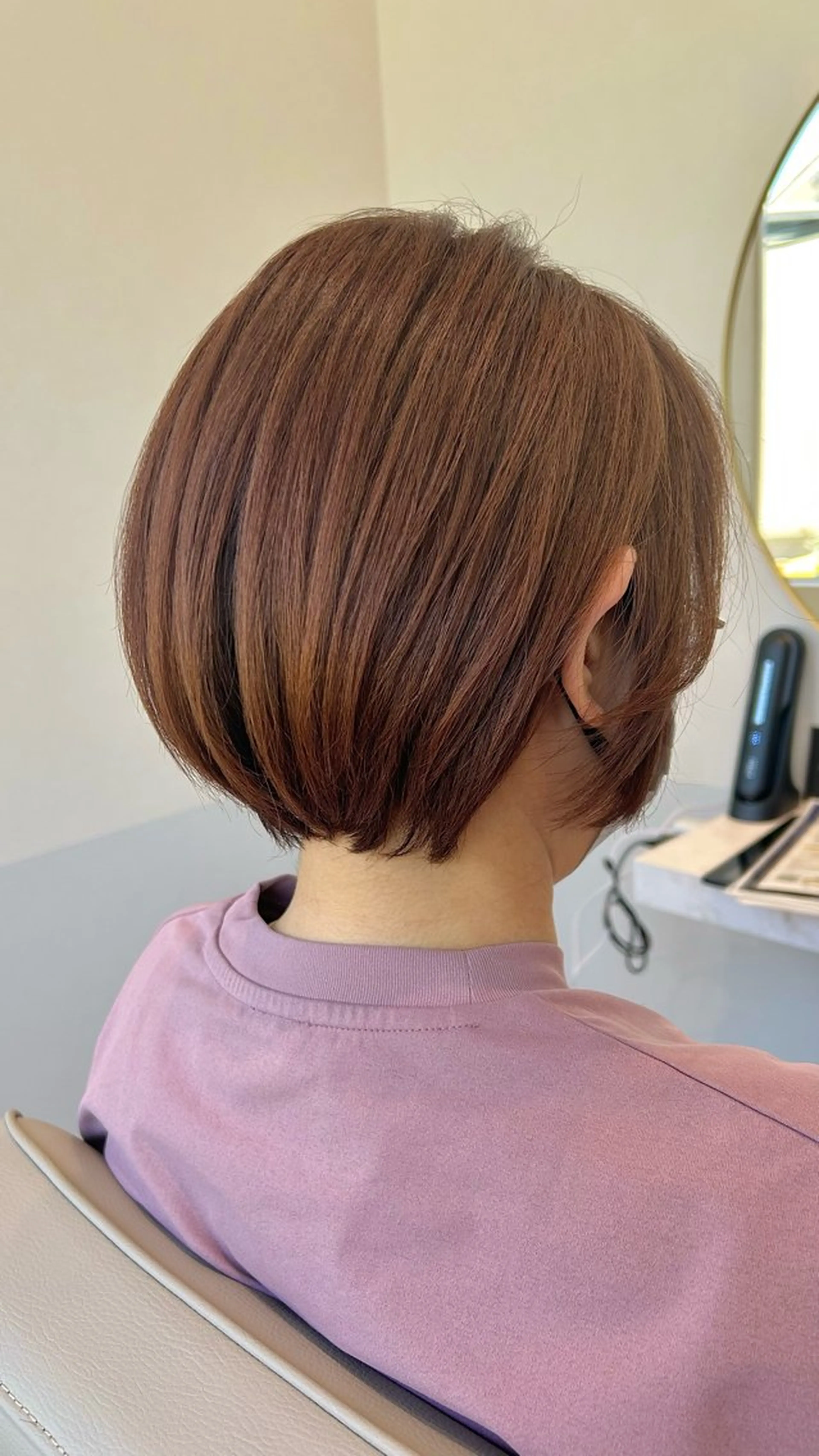 ショート ショートボブ ボブ ショートヘア Eleanor枚方店 店長　飛鳥　薫のヘアスタイル