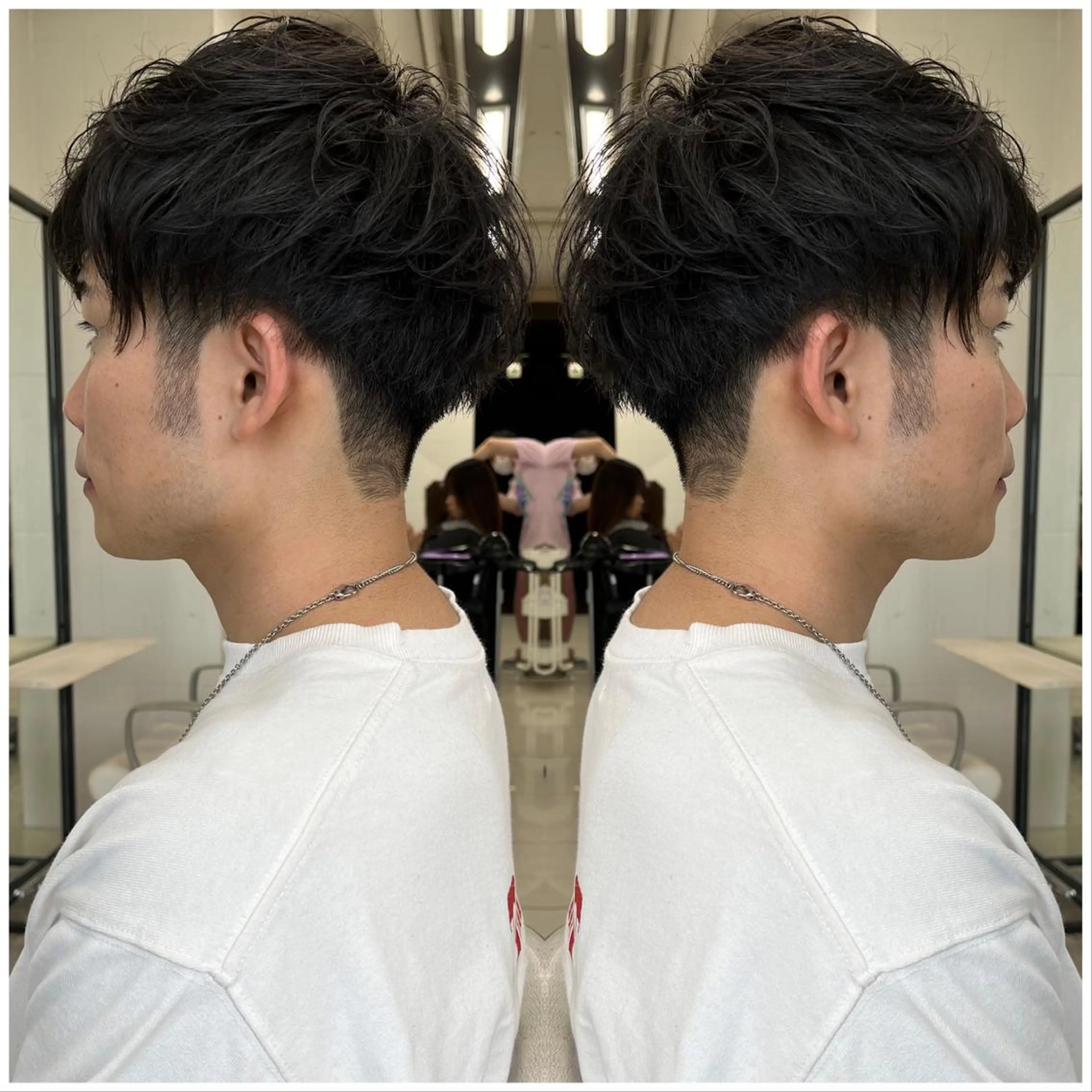 ショート パーマ カット ヘアカラー パーマ BOOTH share salon所属・ハタケヤマヨシキ ／BOOTHのヘアスタイル