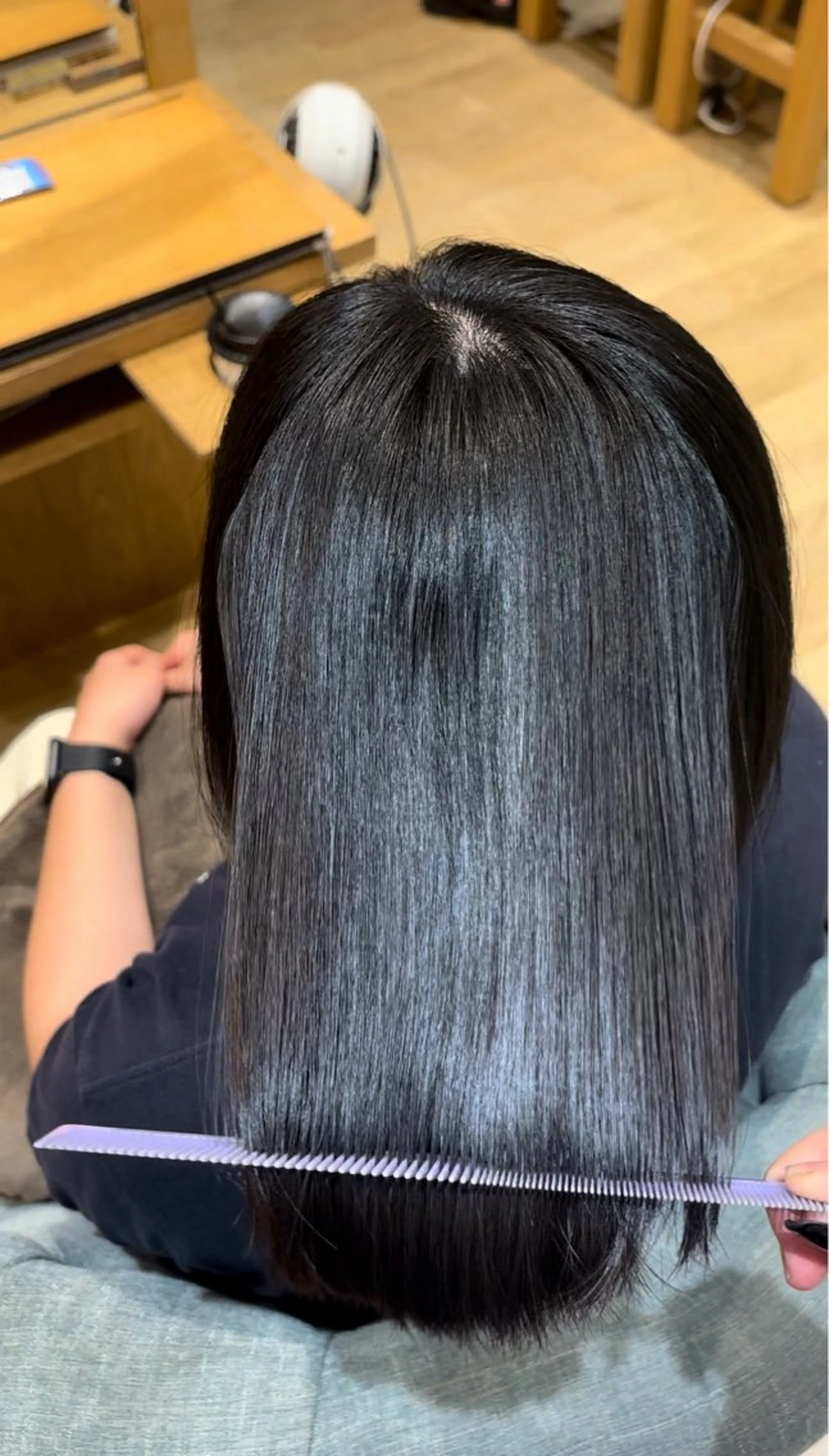 セミロング トリートメント トリートメント 碓氷和叶 /カラーモデル募集中のヘアスタイル