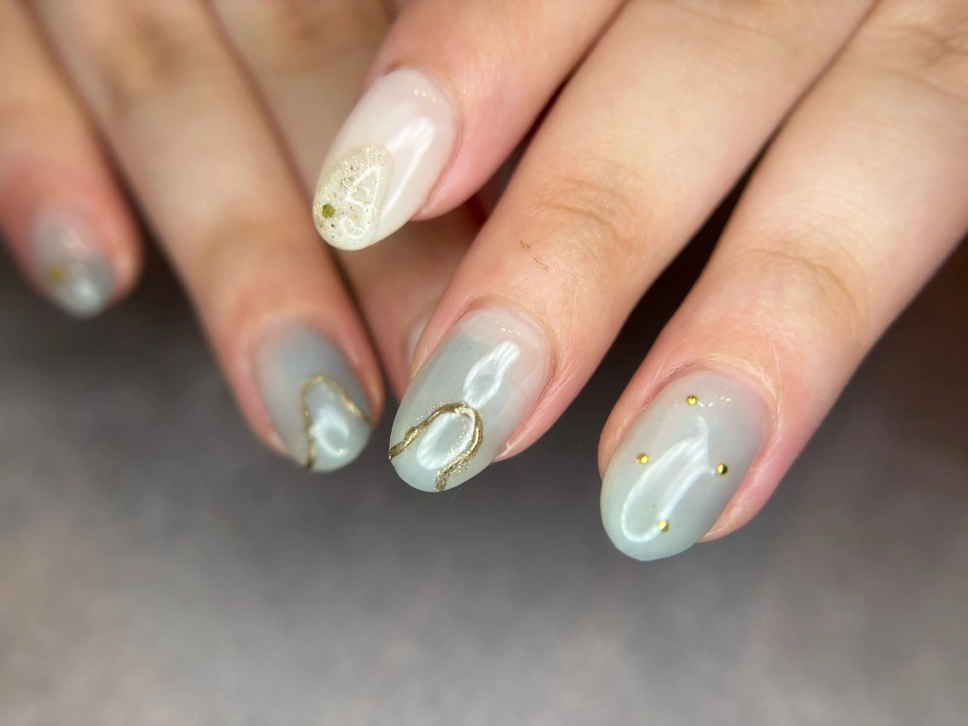 ネイル ニュアンスネイル ハンドネイル kupu所属・ネイルサロン kupuのネイルデザイン