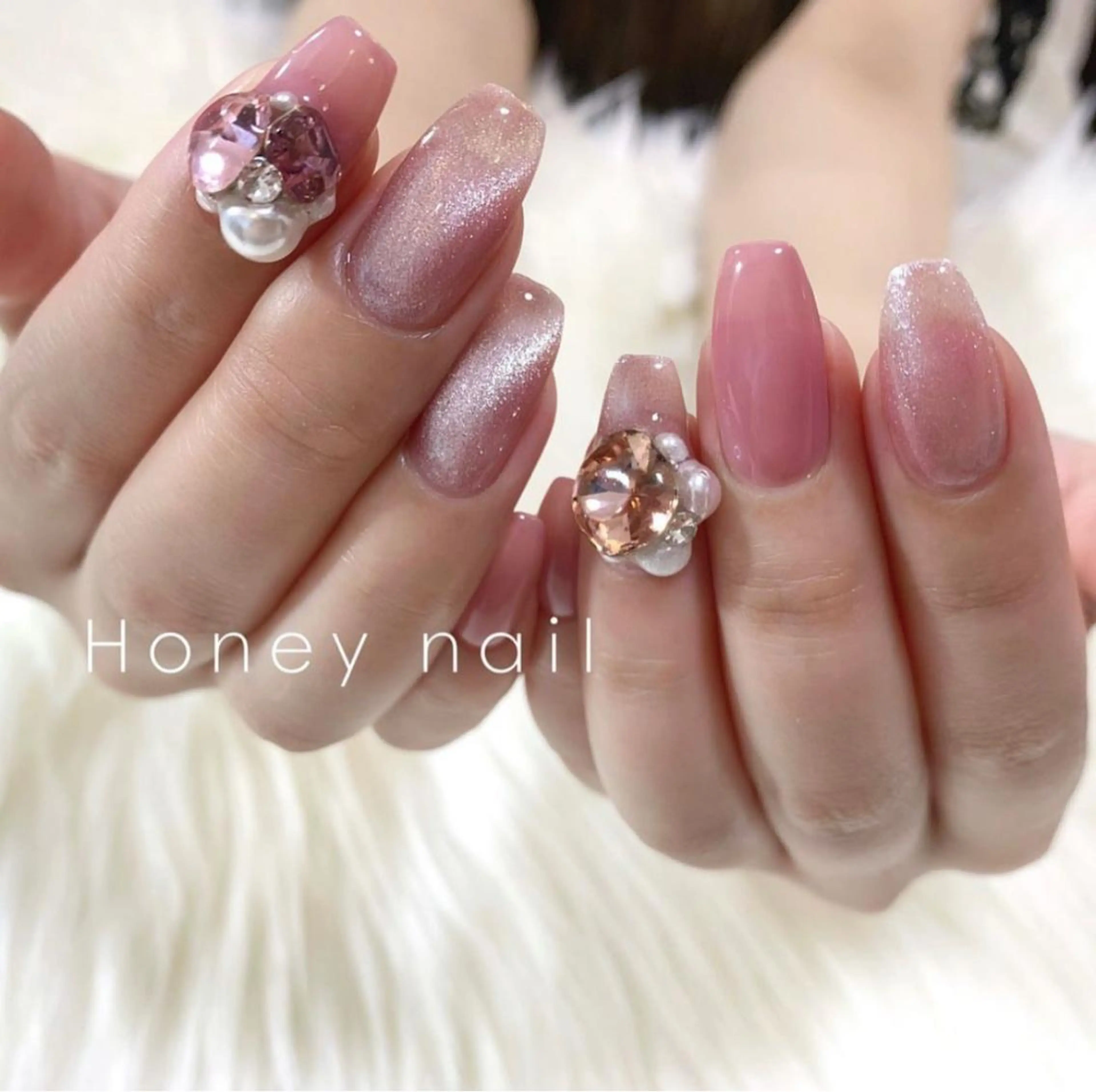 ネイル フィルイン専門 Honey nailのネイルデザイン