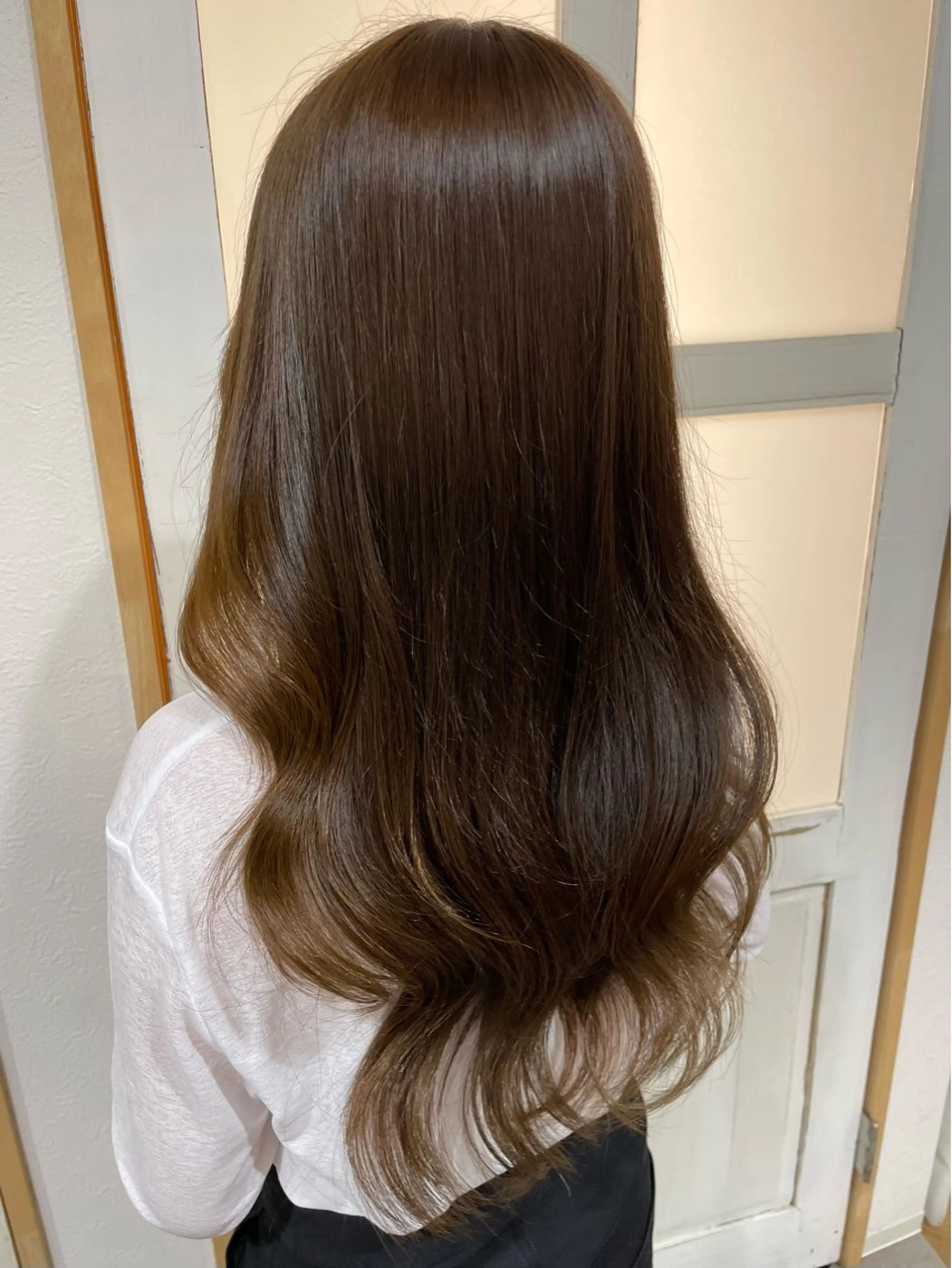 ロング カラー ヘアカラー トリートメント merc.谷本 澪のヘアスタイル