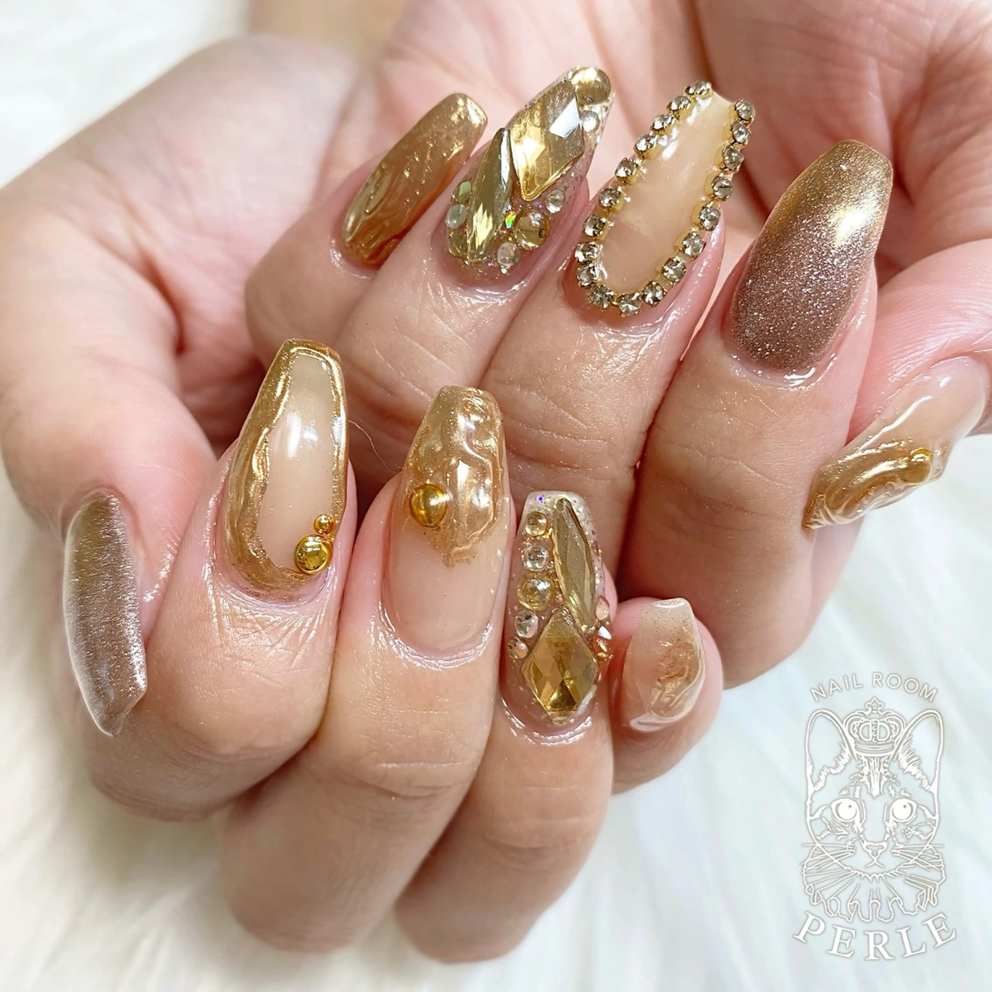 ネイル nail room Perleのネイルデザイン