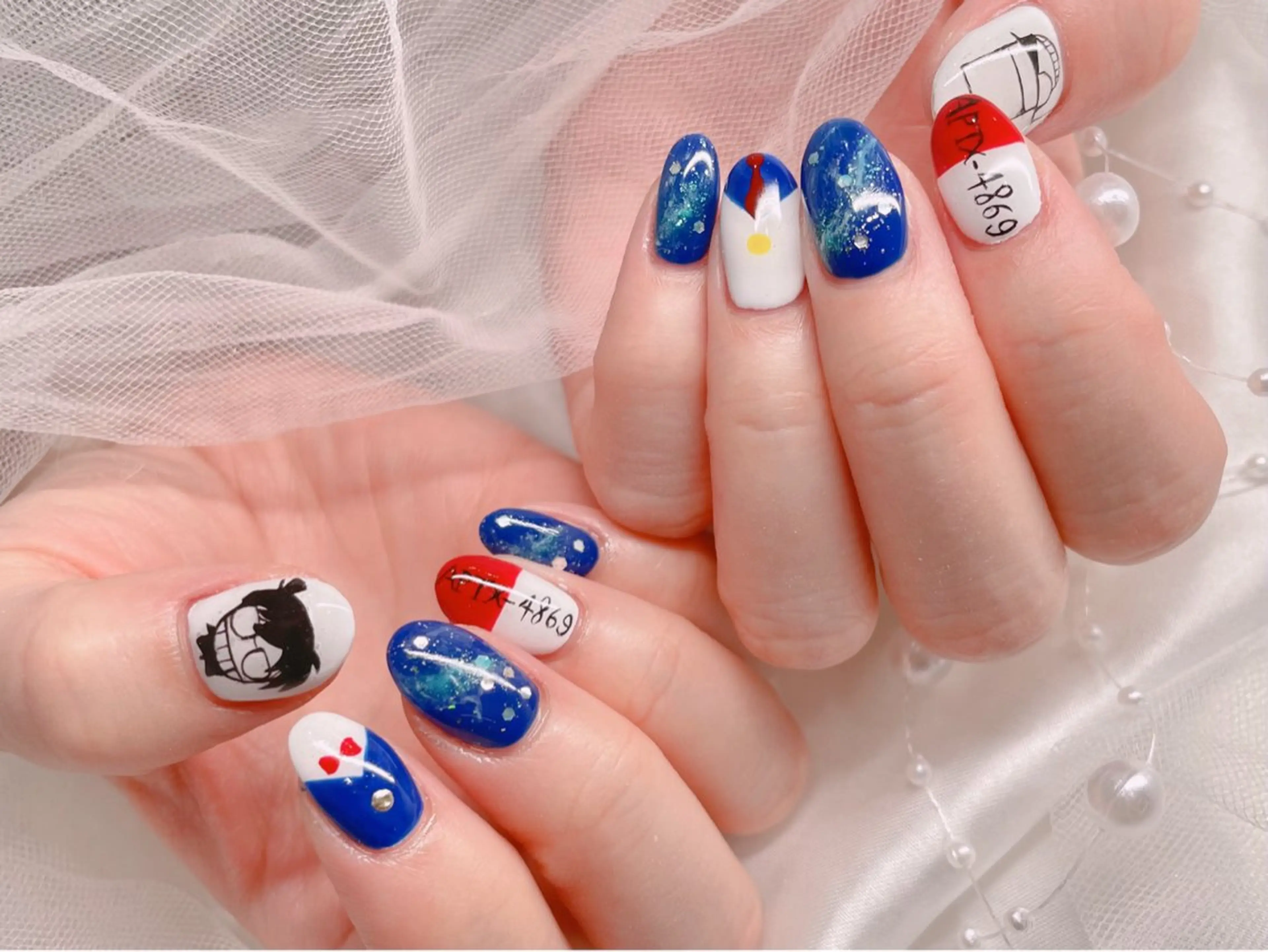 ネイル ハンドネイル ゆりか ジョアアンジェ福島のネイルデザイン