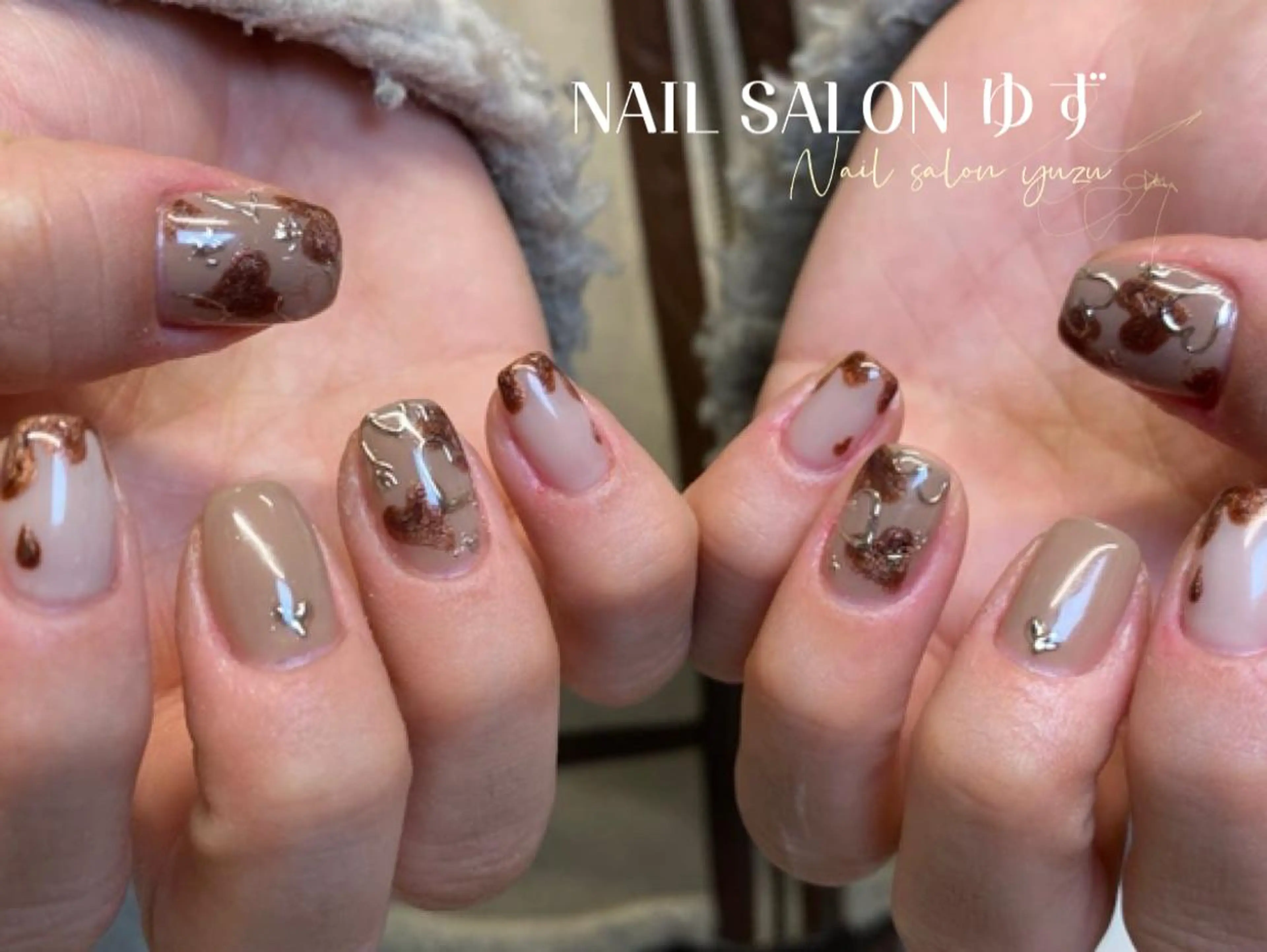 ネイル ハンドネイル MAKI💚💚💚 秋葉原.のネイルデザイン