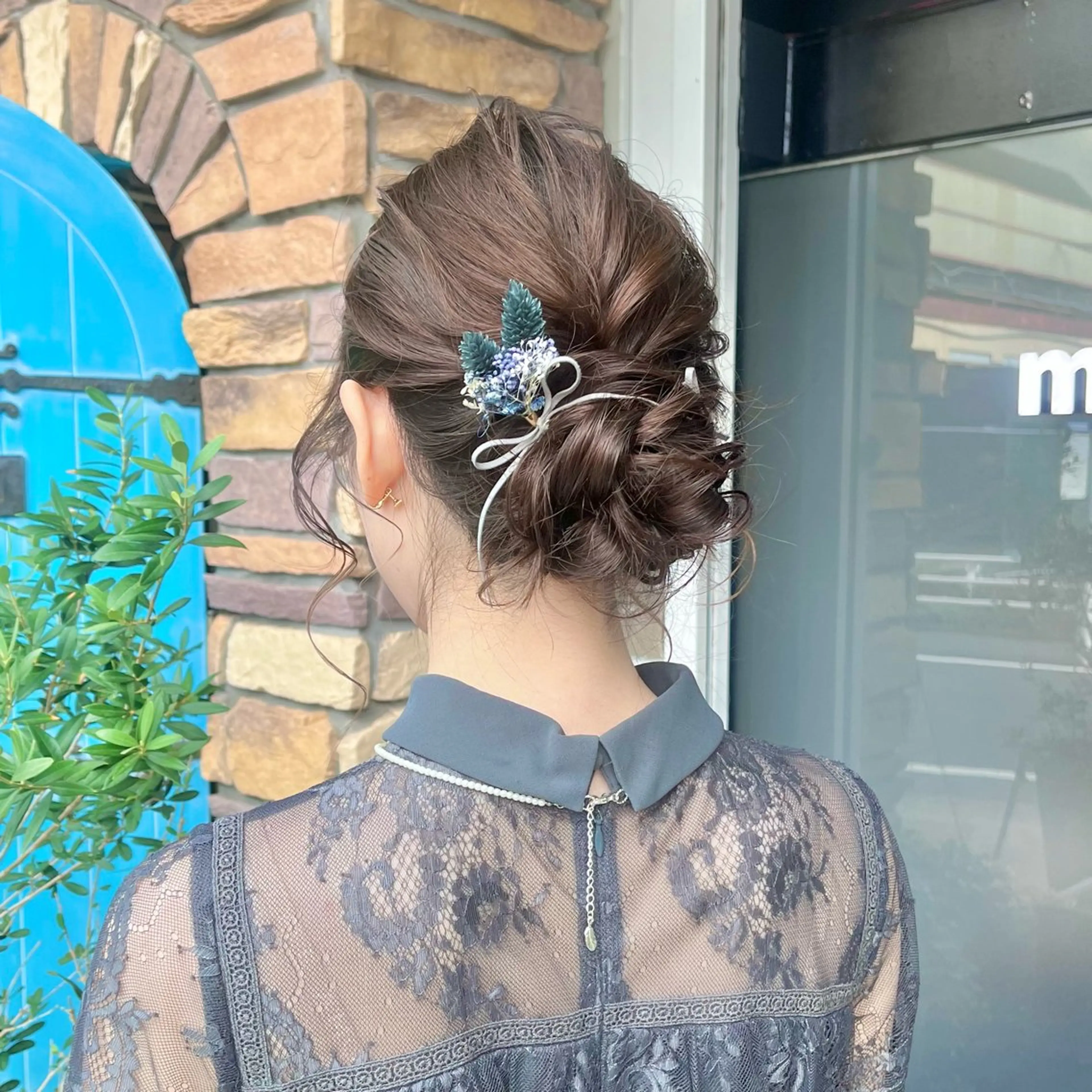 ロング ヘアアレンジ ロング ヘアセット 伊藤 玲衣のヘアスタイル