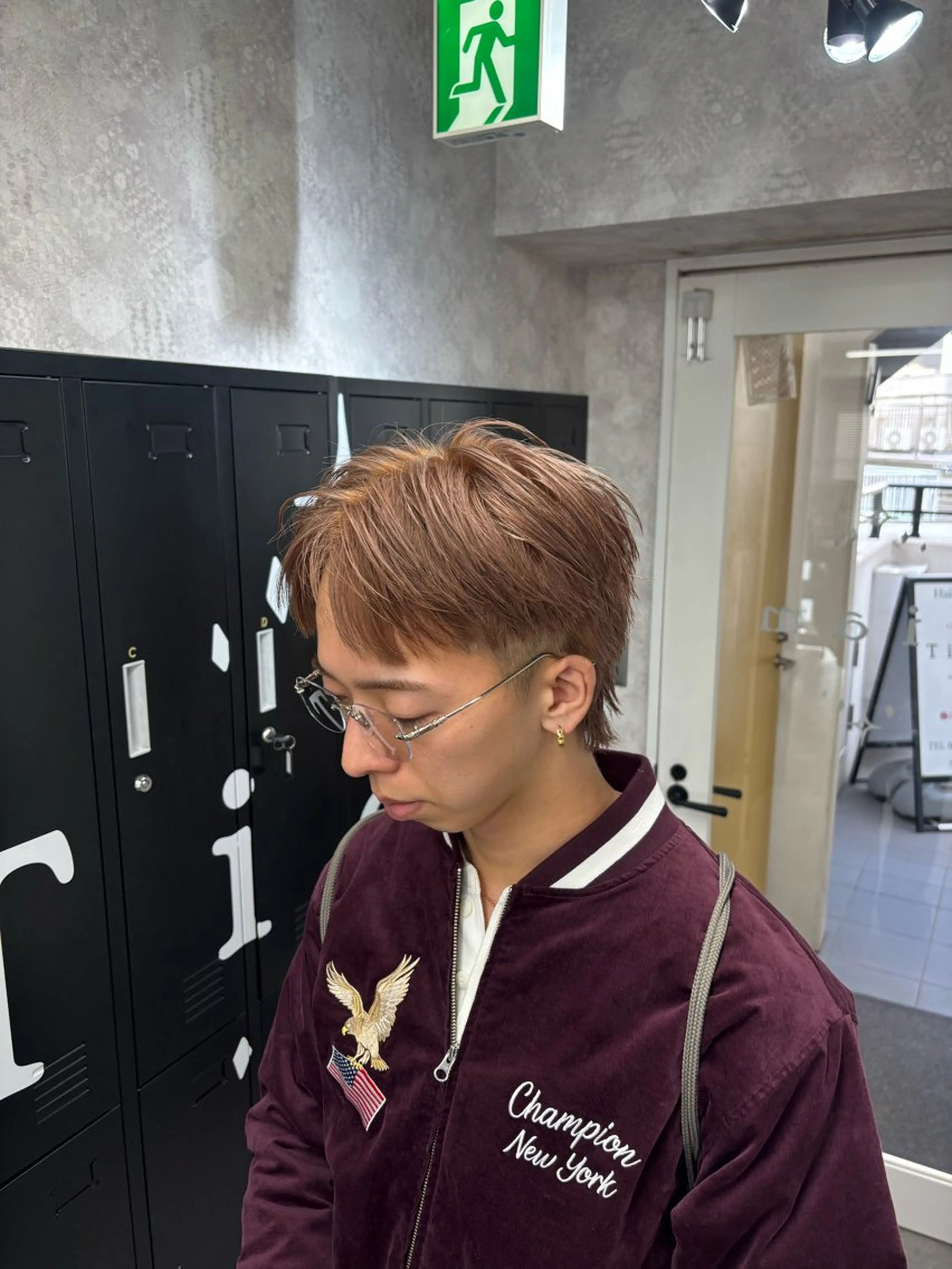 メンズ限定🔥韓国風ダブルカラー（ケアブリーチ1回）➕カット(ミニモ学割)の写真