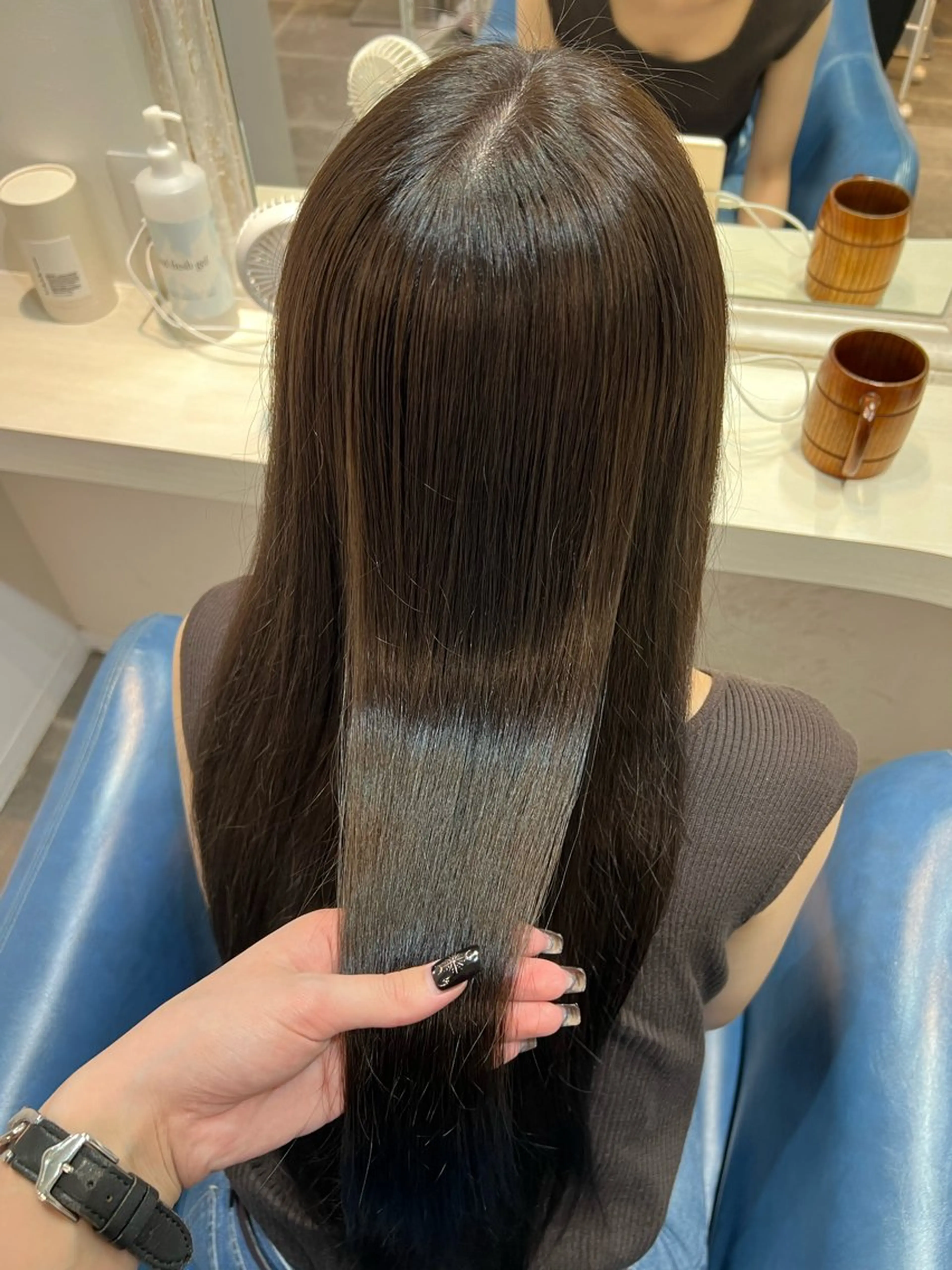 ロング カラー カット ヘアカラー トリートメント uros.所属・メンズパーマ/ エクステ🌞セナのヘアスタイル