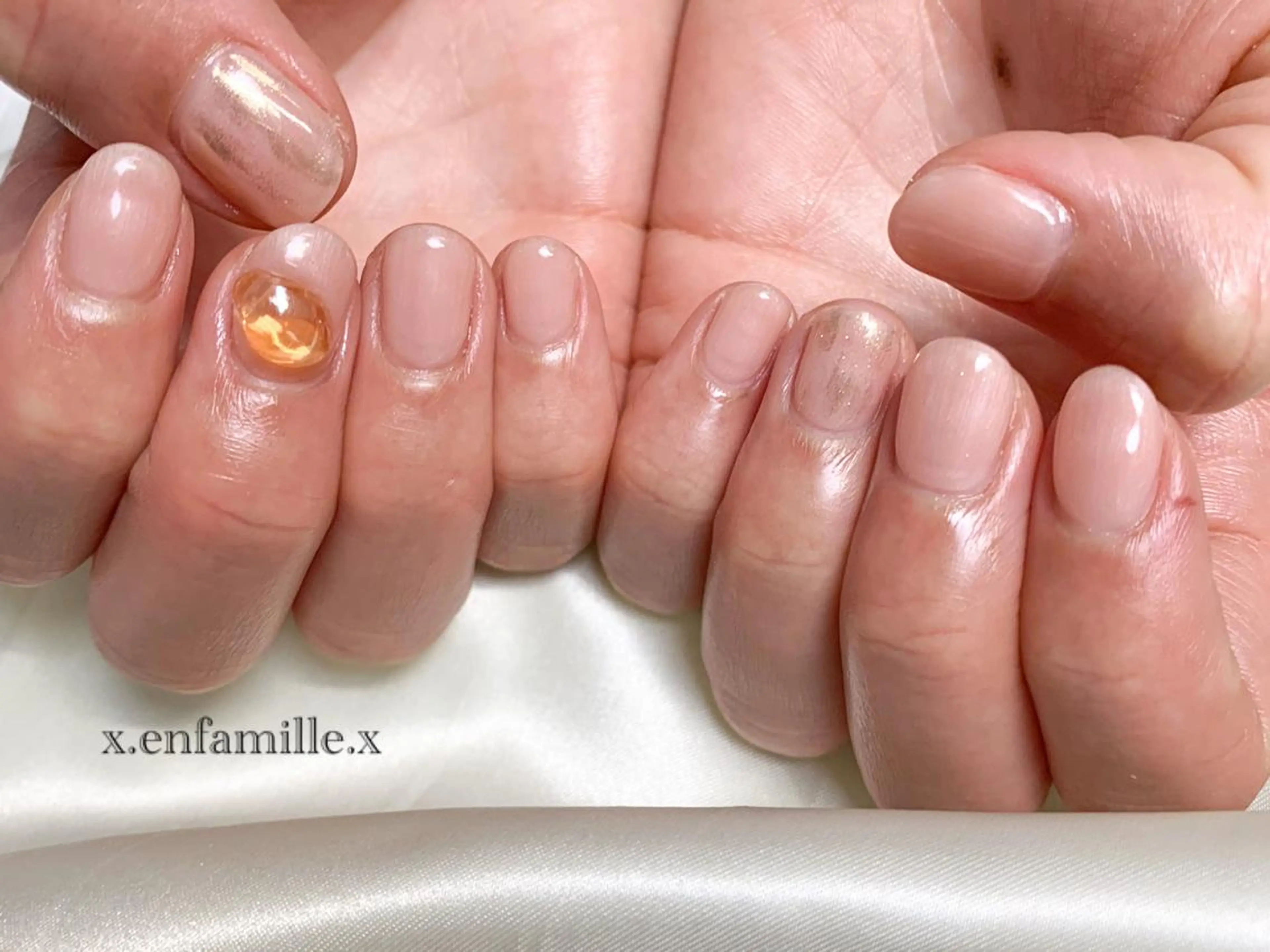 ネイル ハンドネイル nail salon en familleのネイルデザイン