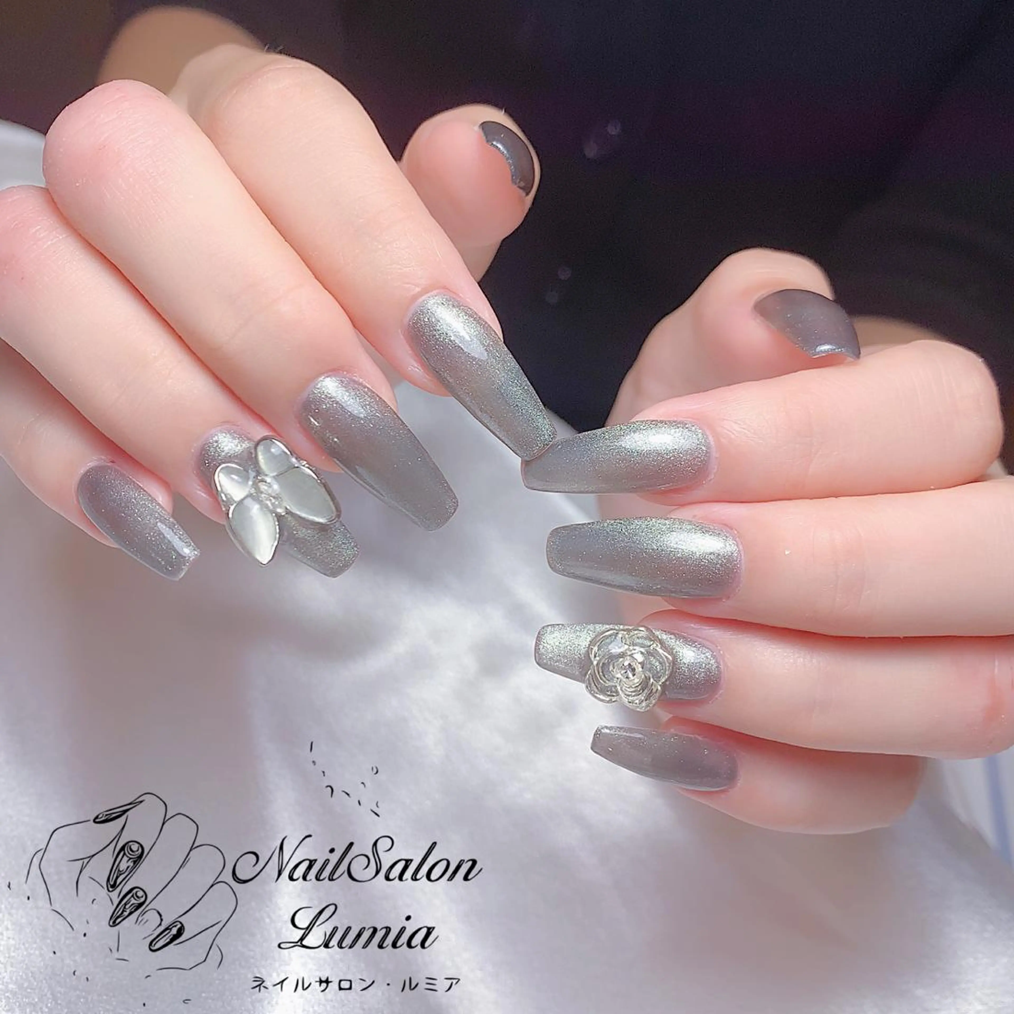ネイル ハンドネイル ネイルサロン ルミア Lumia 店長のネイルデザイン
