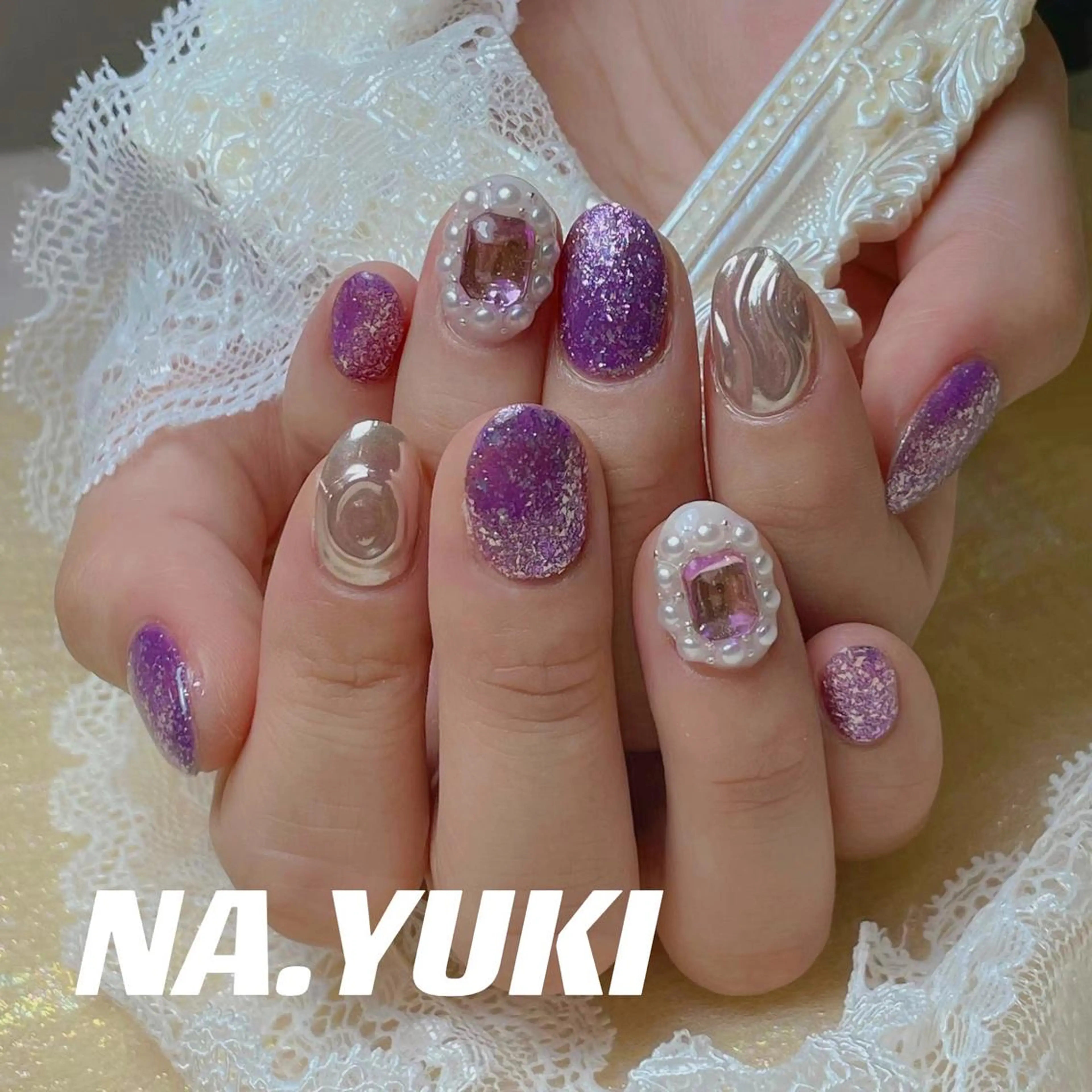 ネイル ハンドネイル ハンドケア ナユキNA.YUKI 池袋店のネイルデザイン