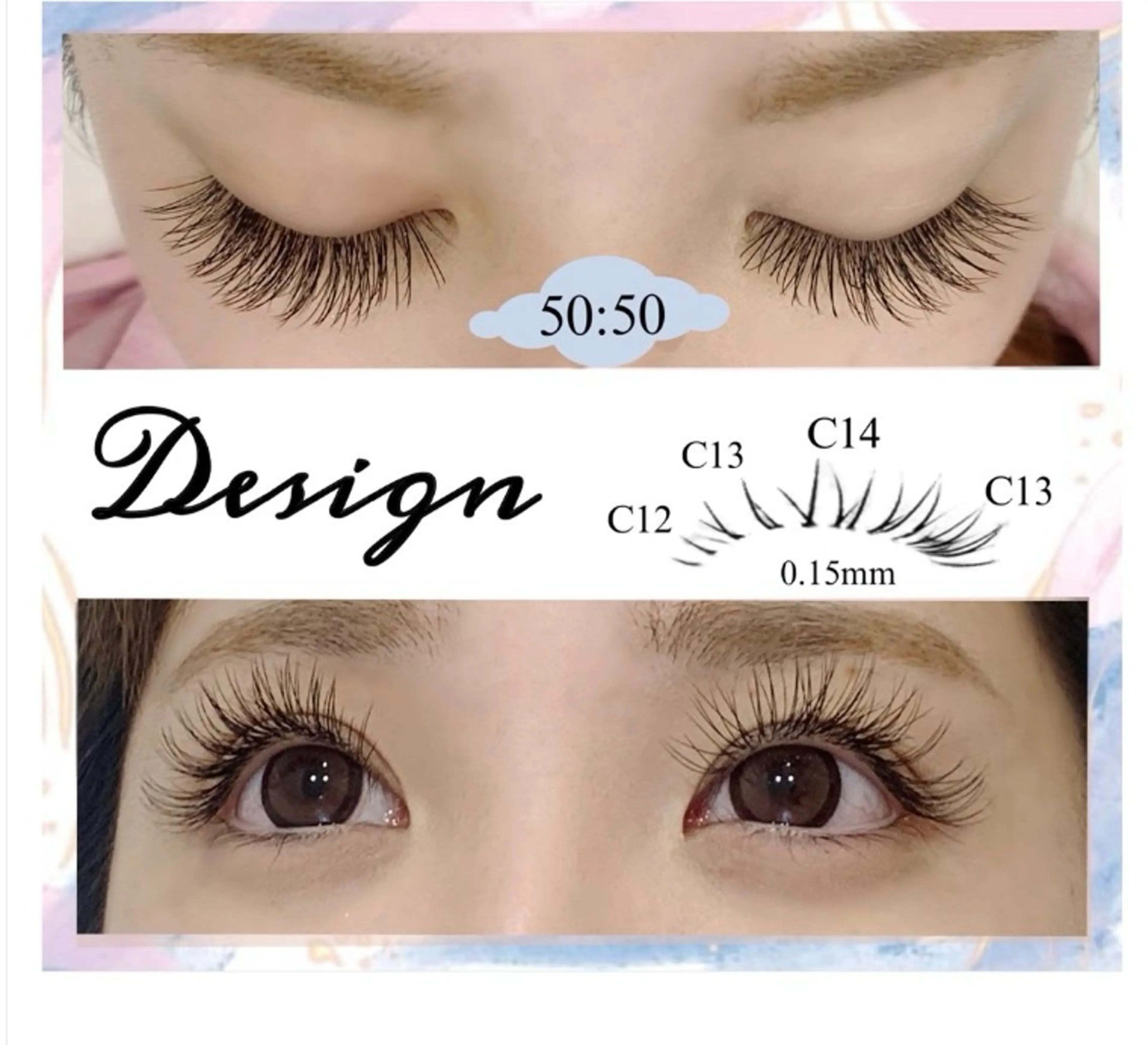 マツエク・マツパ Eyelash Salon Lady所属・eyelash kanaのマツエク・マツパデザイン