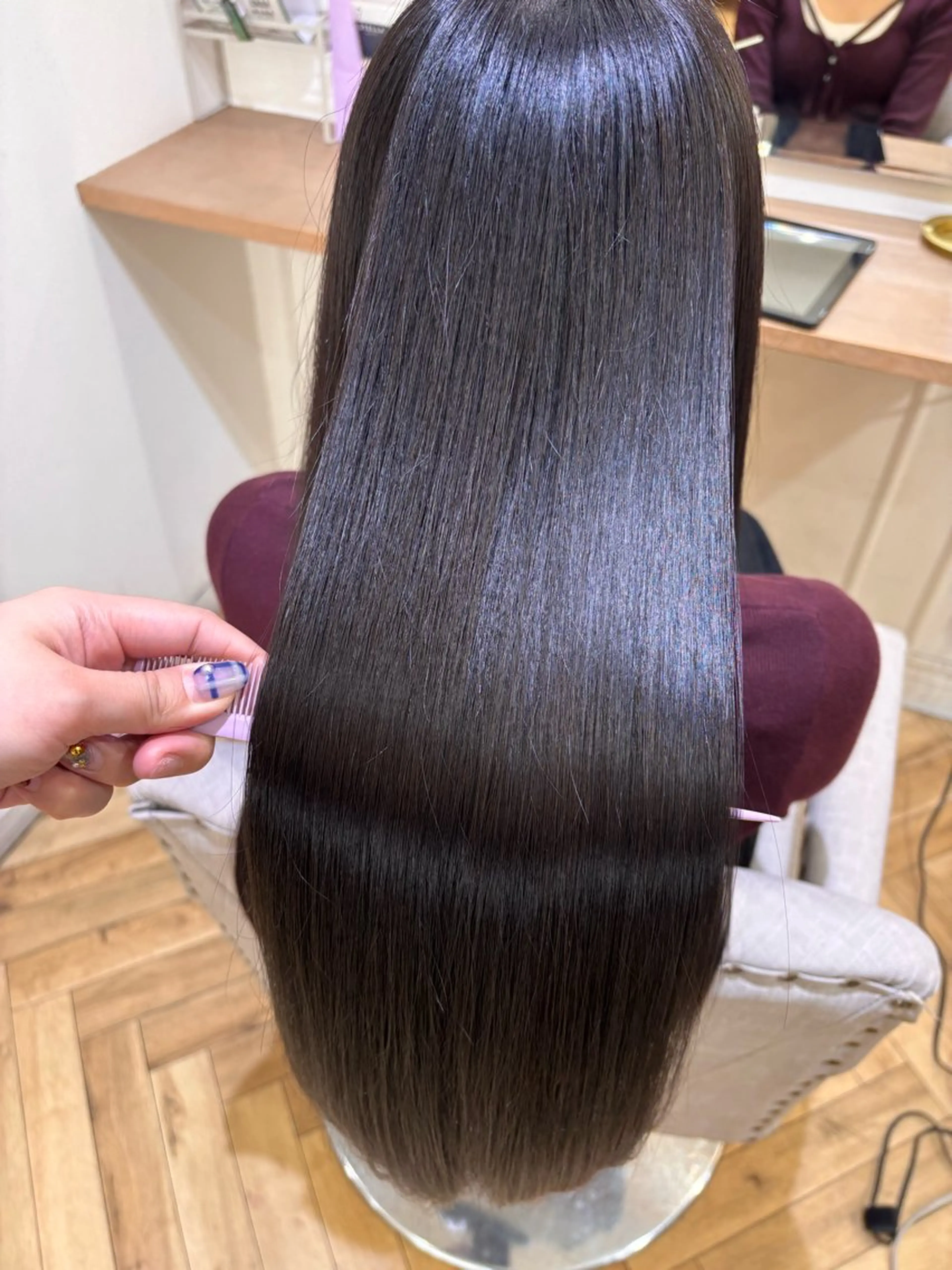 🌟ダメージレス艶々クーポン🌟カット➕髪質再生カラー➕oggiotoトリートメント¥14500→¥12500の写真