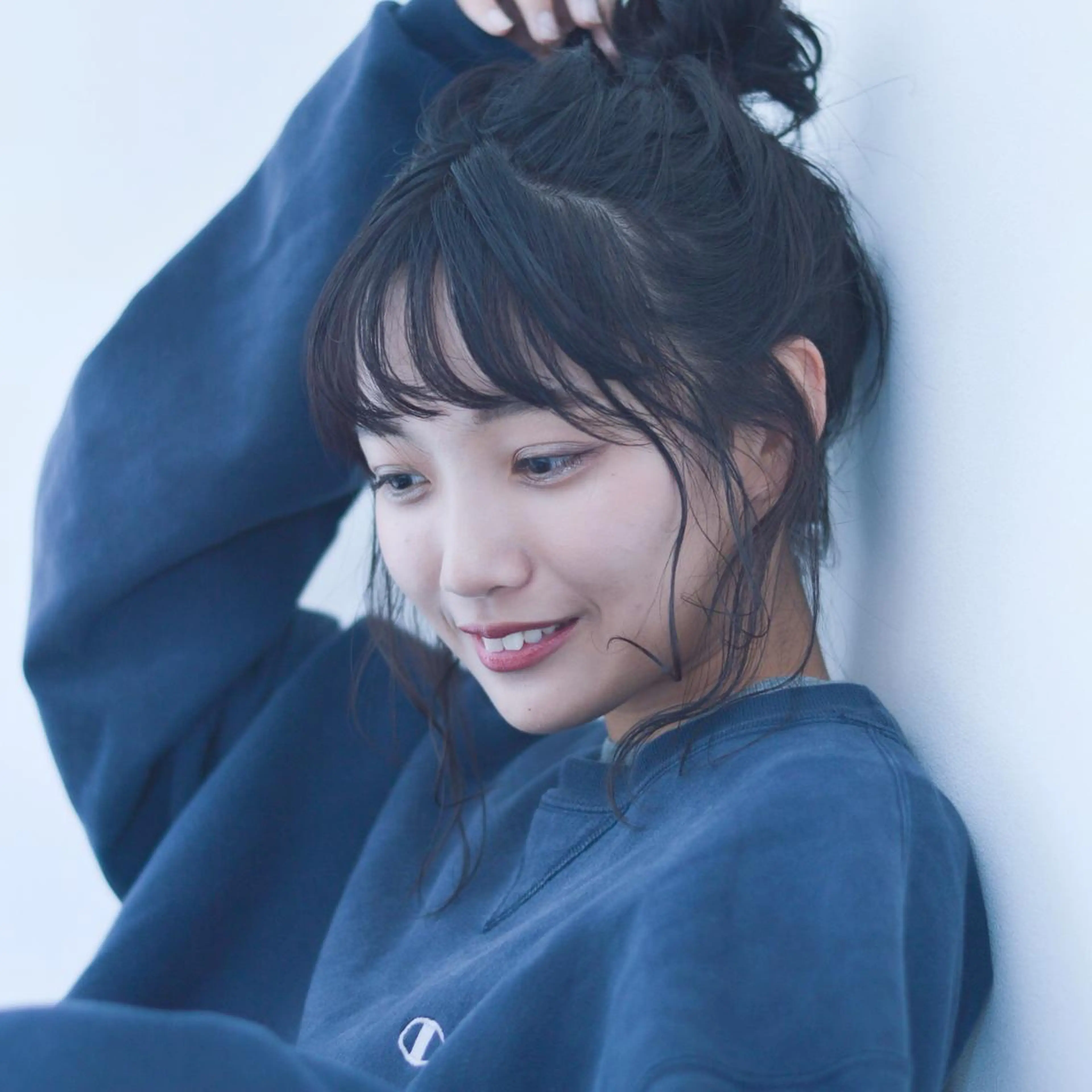 ヘアアレンジ お団子ヘア milis 知崎春奈のヘアスタイル