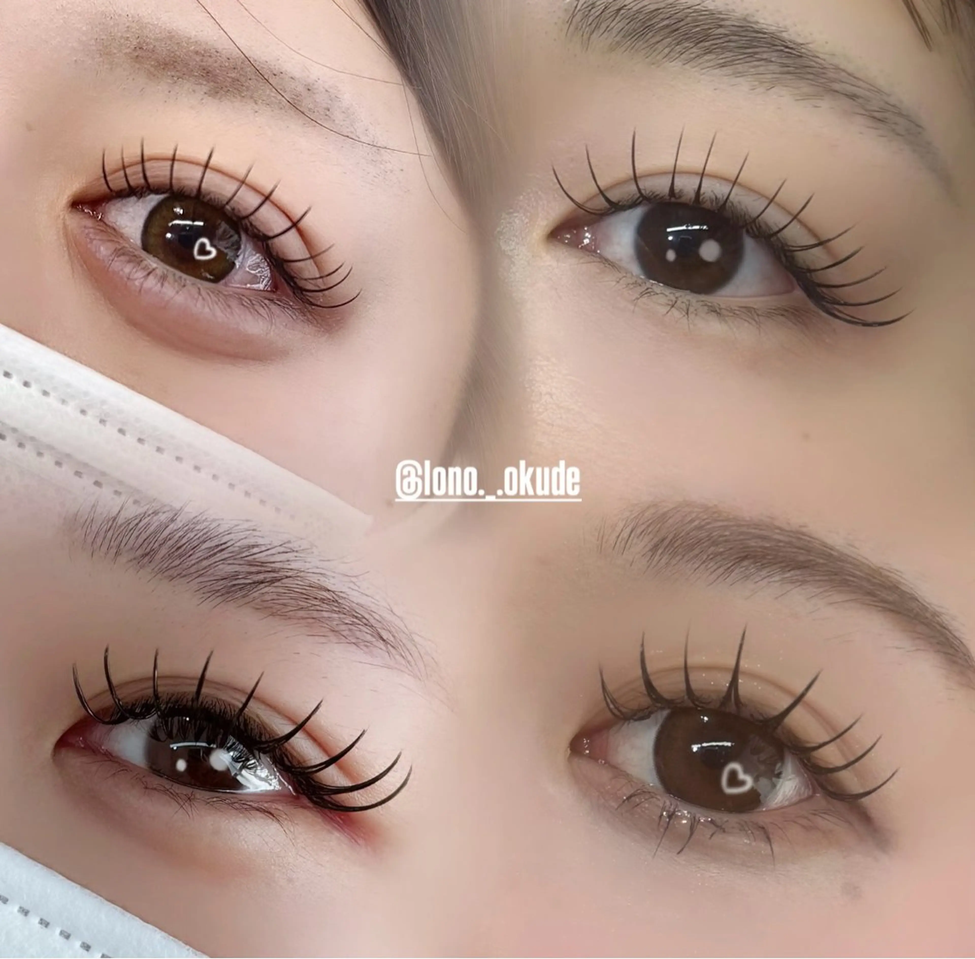 マツエク・マツパ okude ✩.*˚のマツエク・マツパデザイン