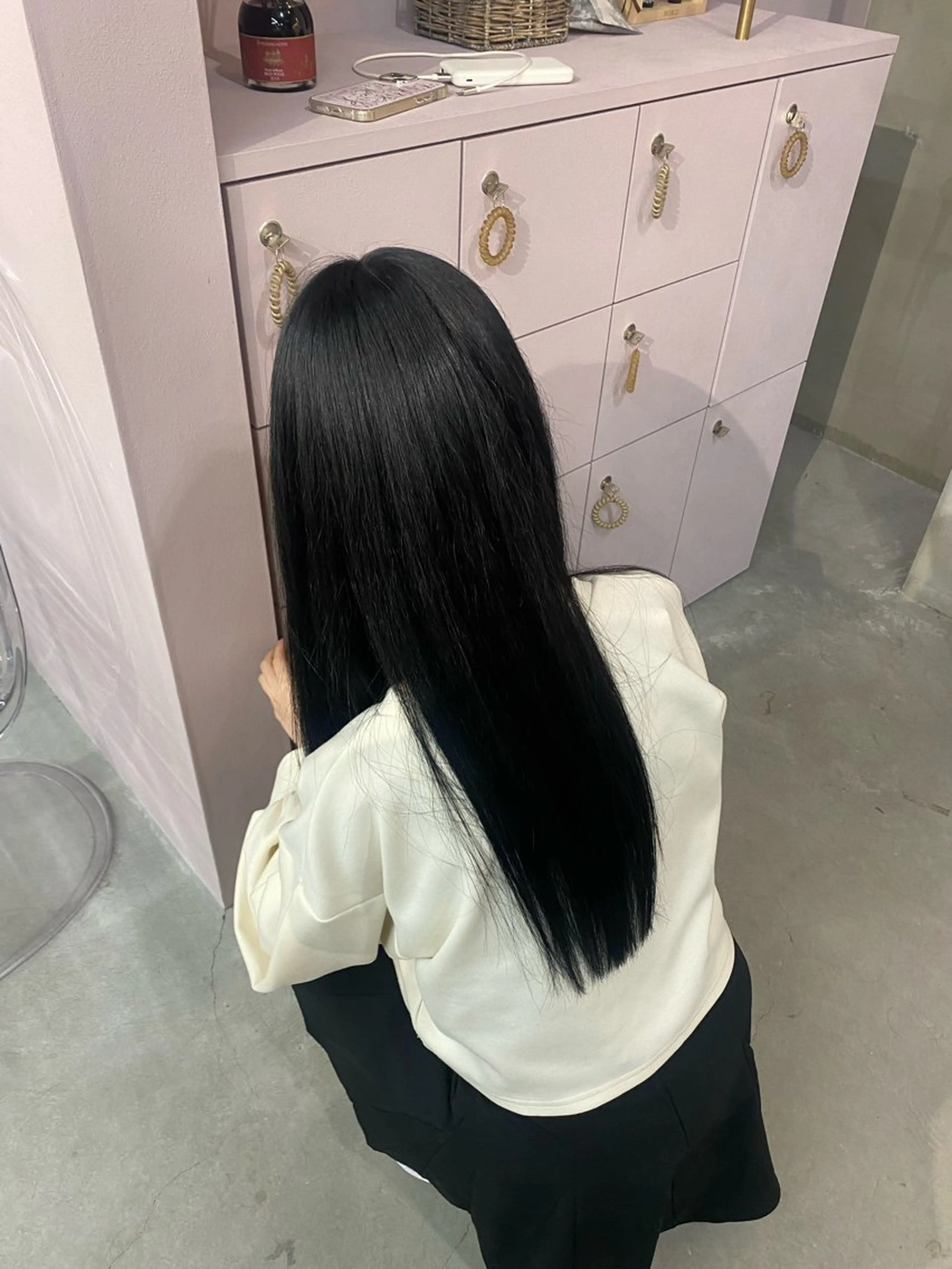 ロング カラー ヘアカラー トリートメント qulim所属・前橋 姫奈のヘアスタイル