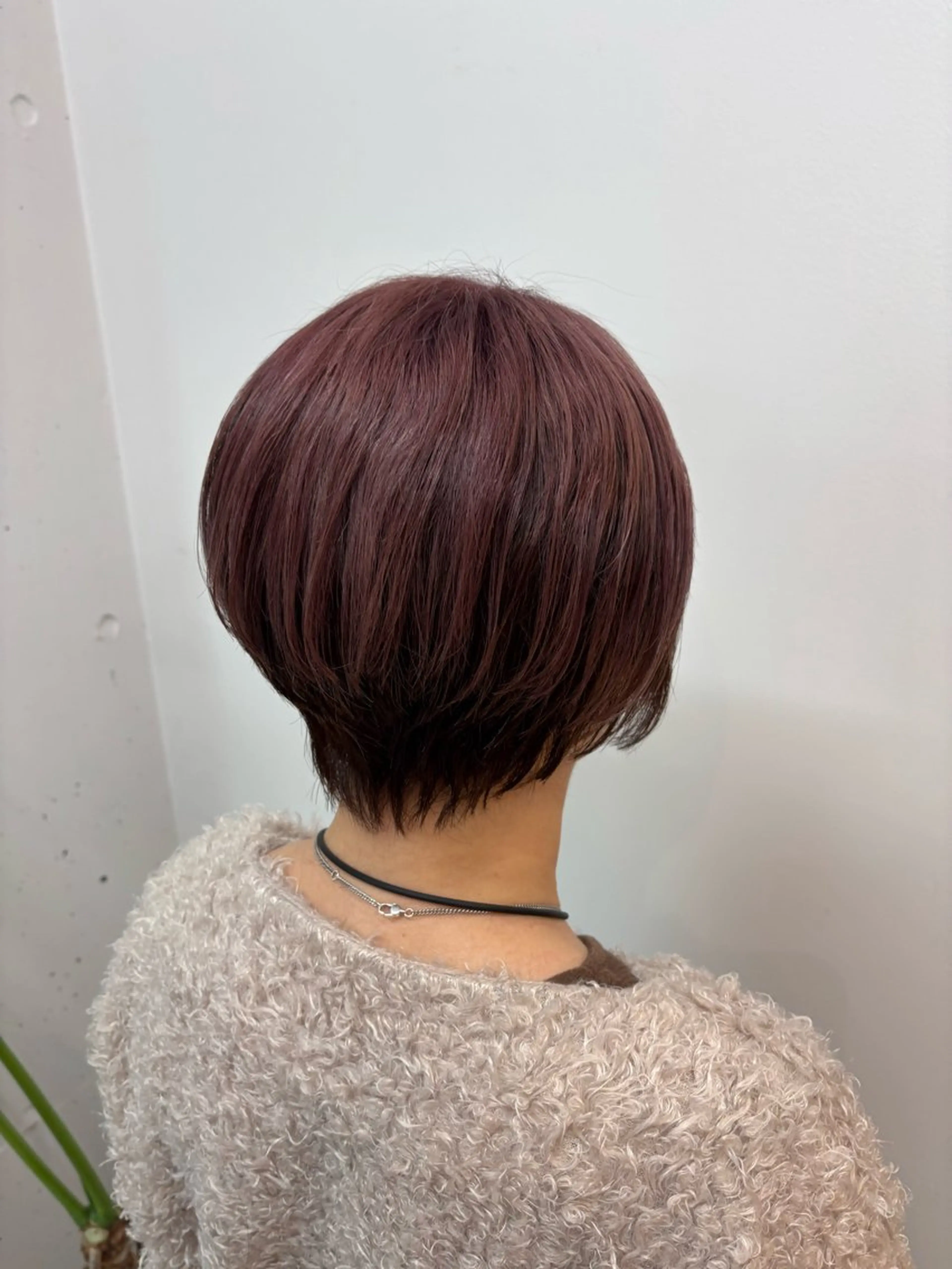 ショート カラー カット ヘアカラー みぞぐち じゅりのヘアスタイル