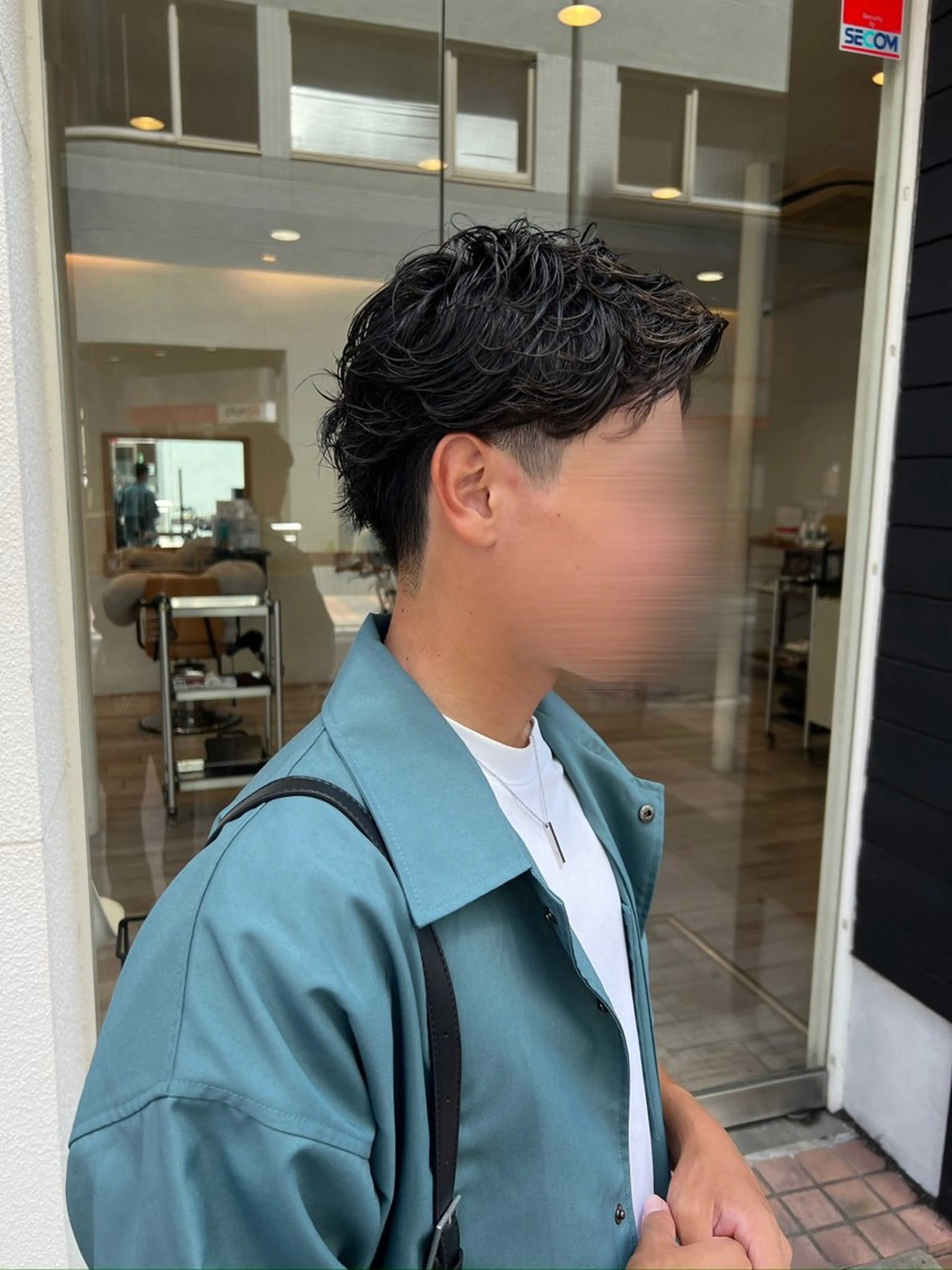 パーマ メンズ メンズパーマ タナカ マヤ/金沢八景のヘアスタイル