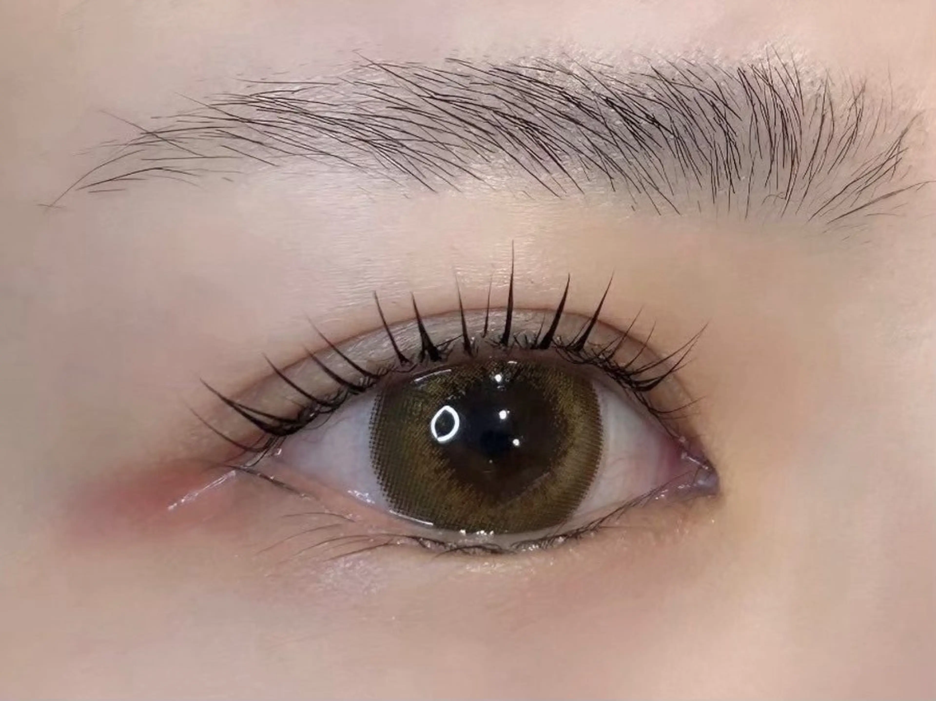 マツエク・マツパ Ayano/韓国風 ヘア/透明感カラーのヘアスタイル