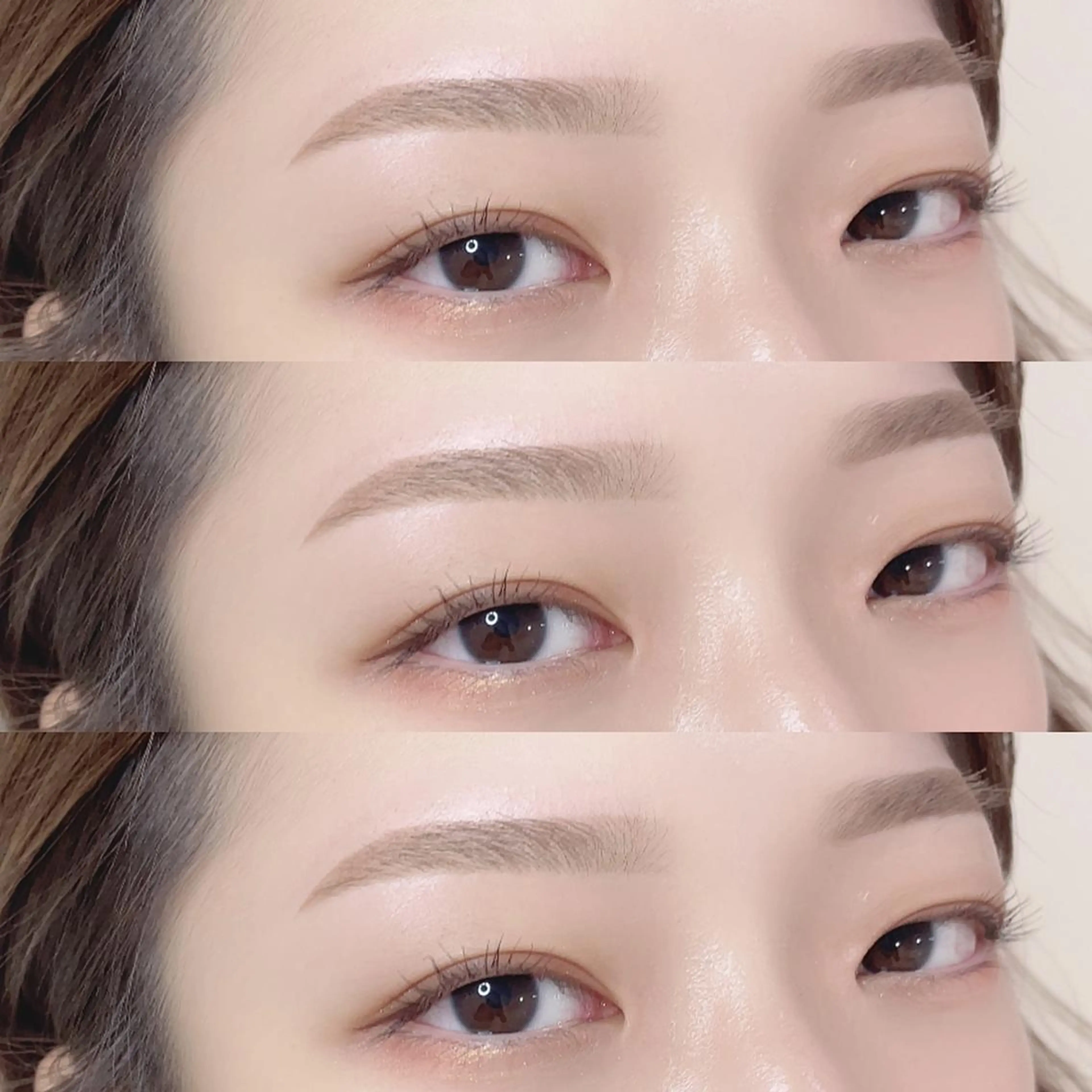 美眉毛アイブロウWAXスタイリング＋毛量調整有（間引き）/眉メイク込◆￥4700の写真