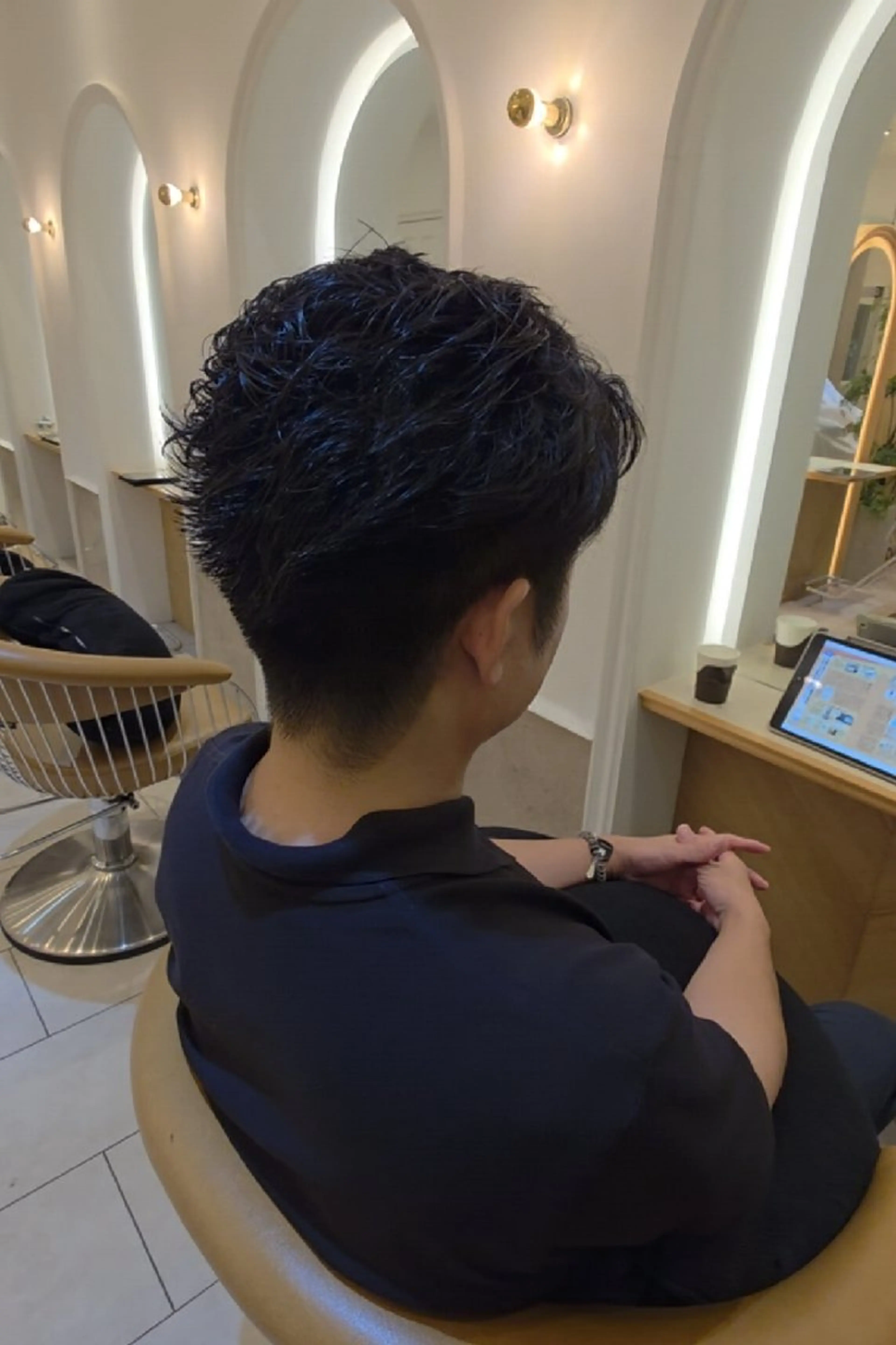 ショート カット GRITTERs 泉中央店所属・ロング/小顔レイヤー /カットモデル泉中央のヘアスタイル