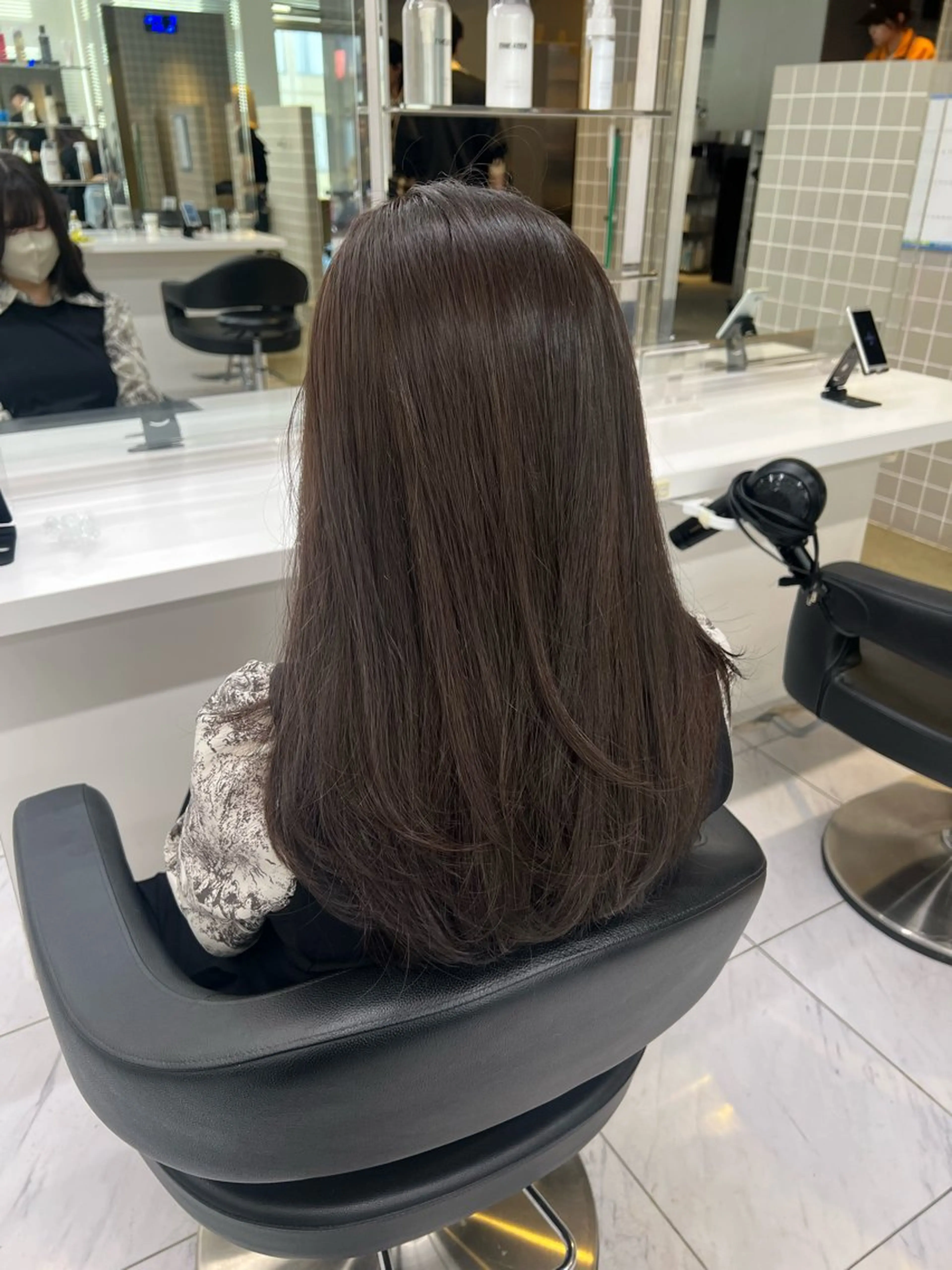 ロング カラー カット ヘアカラー 韓国レイヤーカット /REIのヘアスタイル