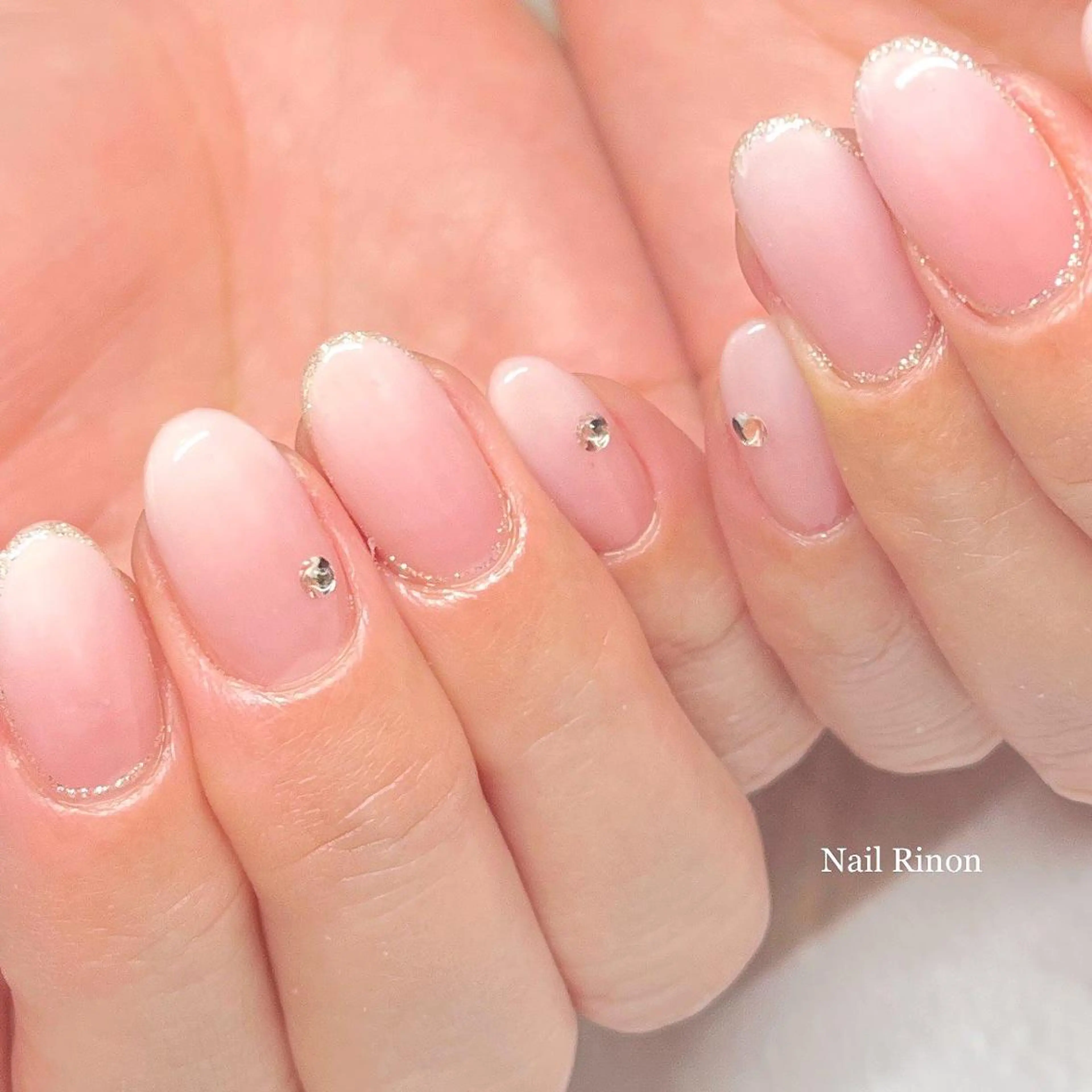 ネイル グラデーション ハンドネイル Nail Rinonのネイルデザイン