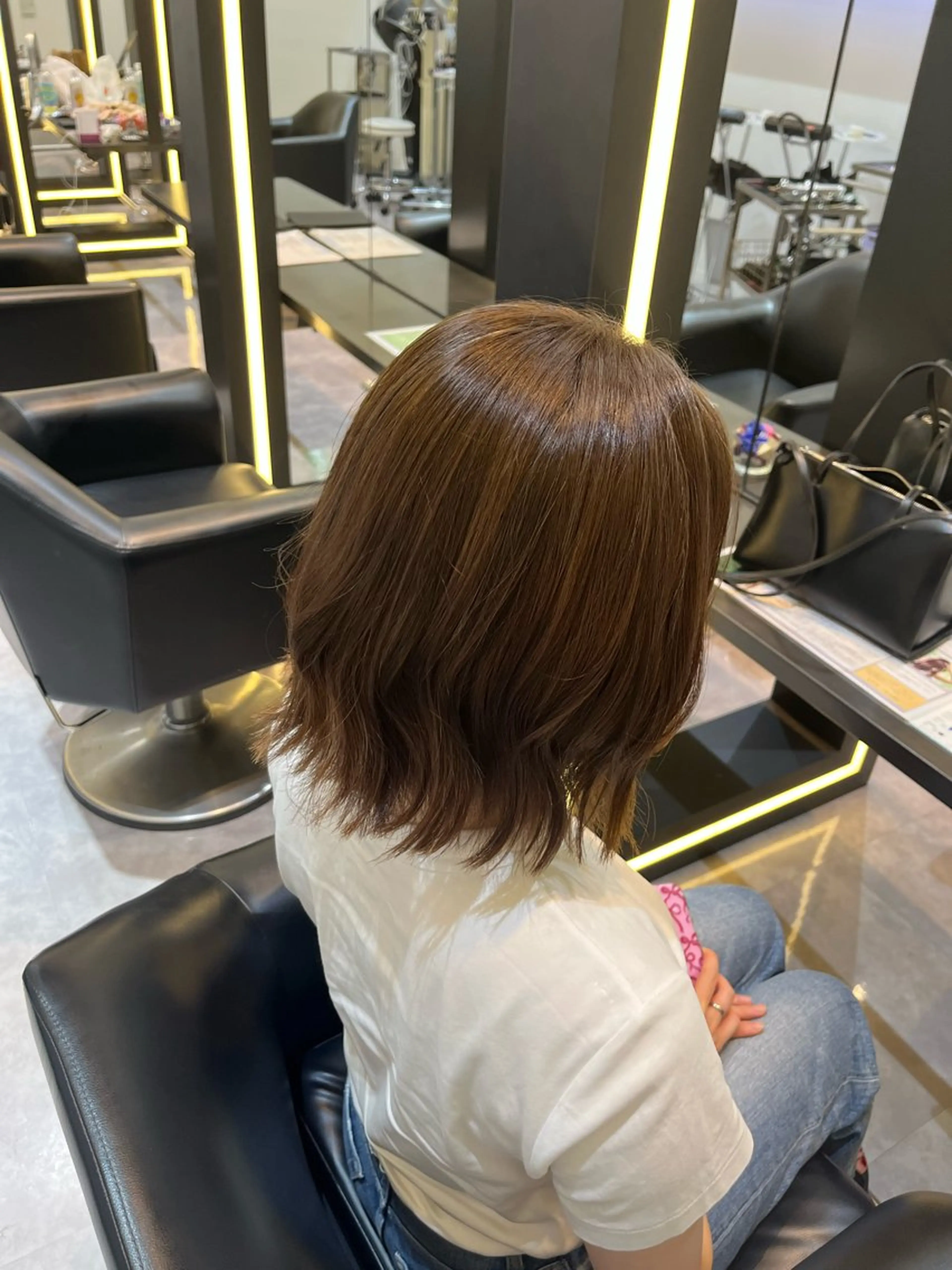 カラー SUR   DEUX所属・渡辺 香心のヘアスタイル