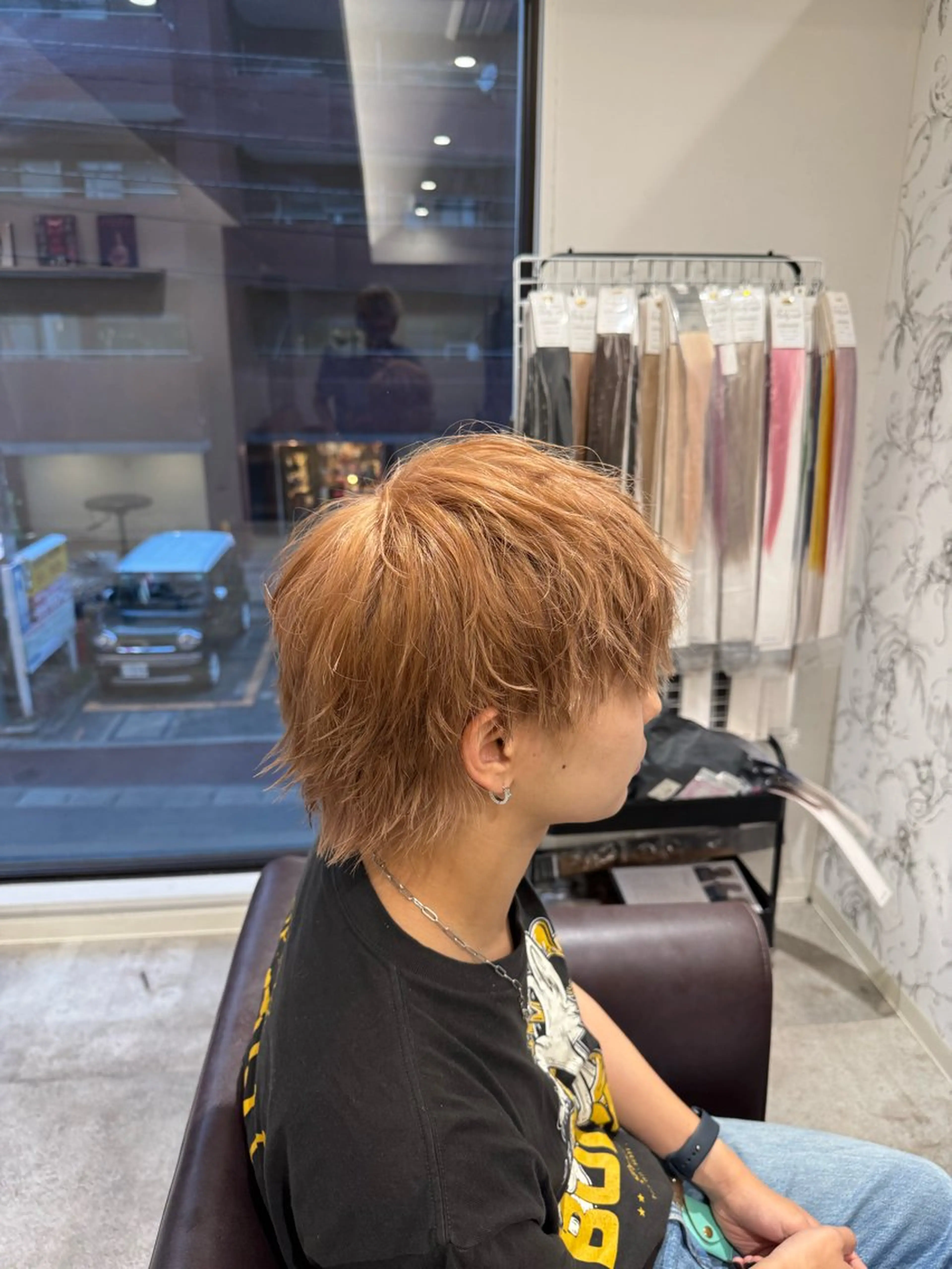 カラー メンズ 大名/透明感カラー/ 中明度カラー/徹平のヘアスタイル