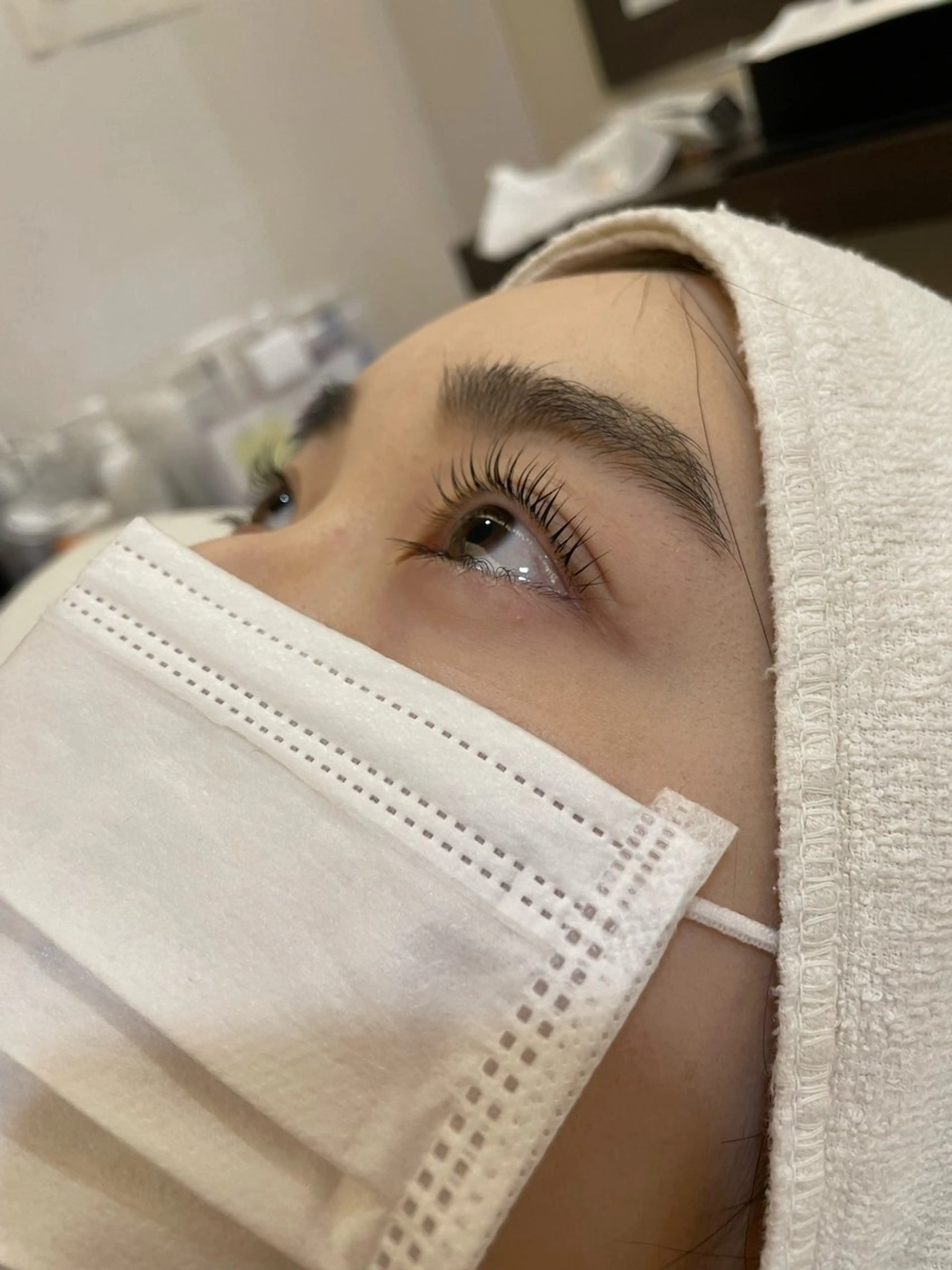 マツエク・マツパ 韓国風マツエク ‪るか/‪透明感 カラー/アレンジのヘアスタイル