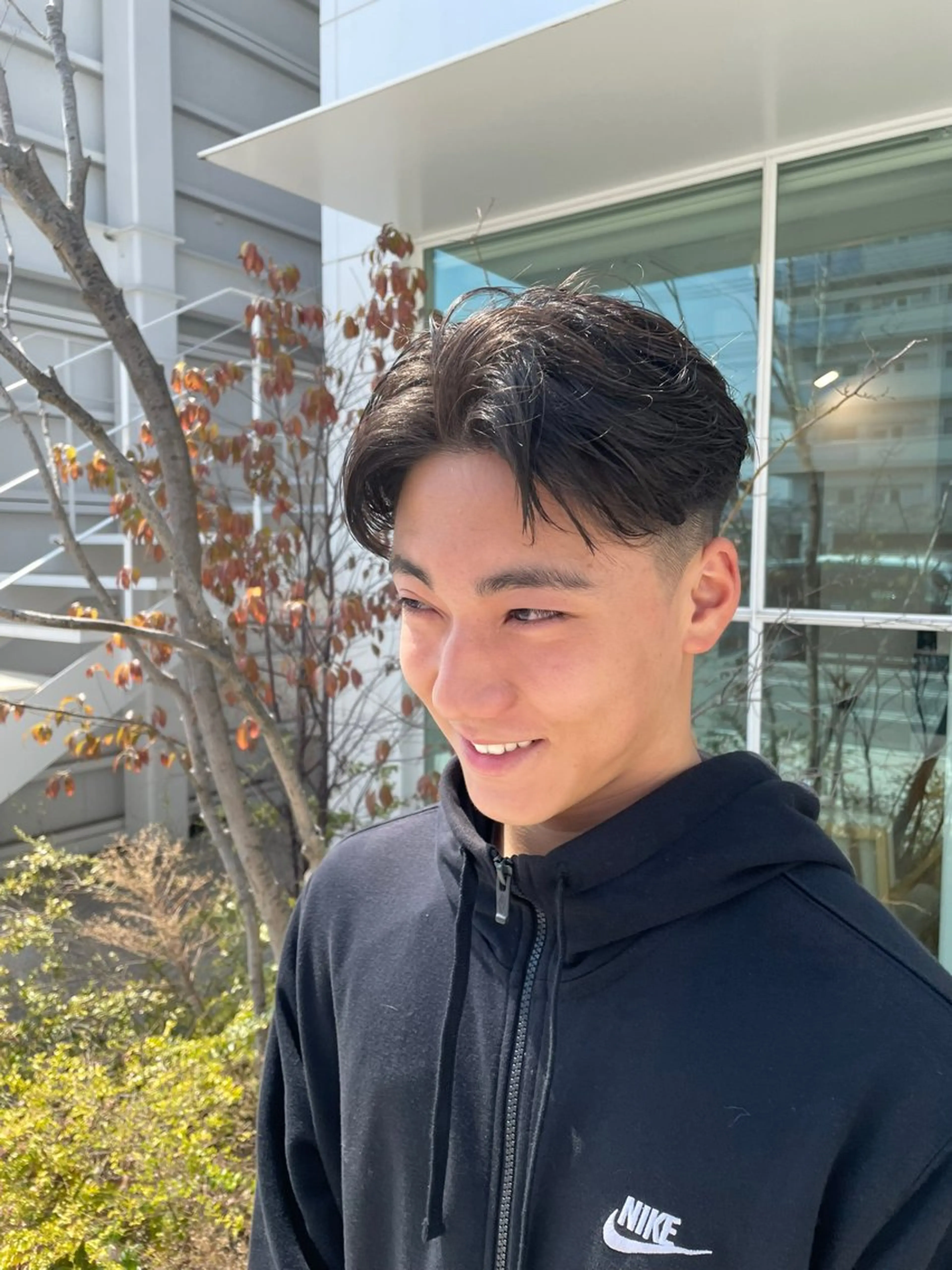 ショート c2川口所属・杉井 響のヘアスタイル