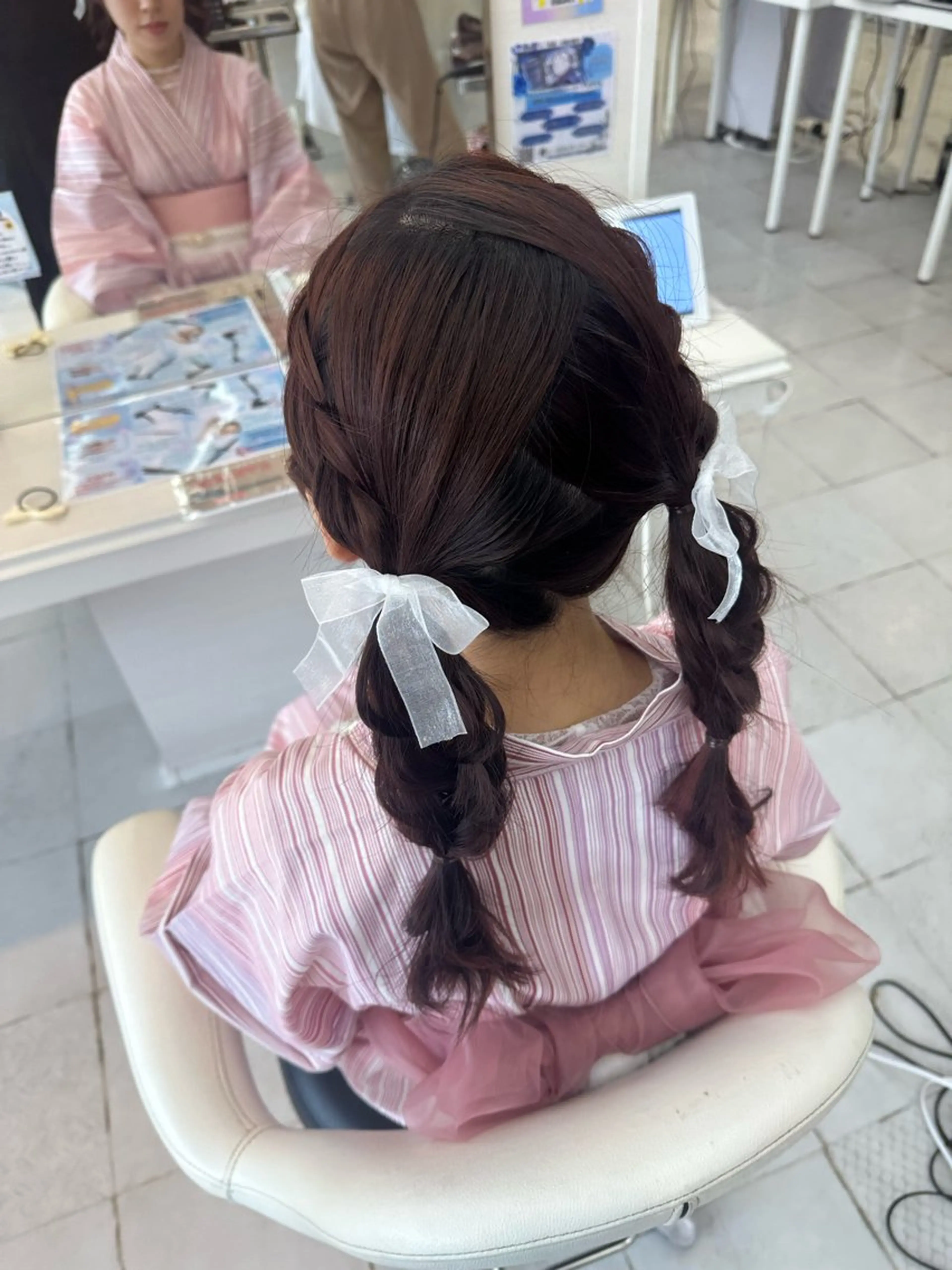 セミロング ヘアセット エクステ♡ヘアメ 内村麻衣のヘアスタイル