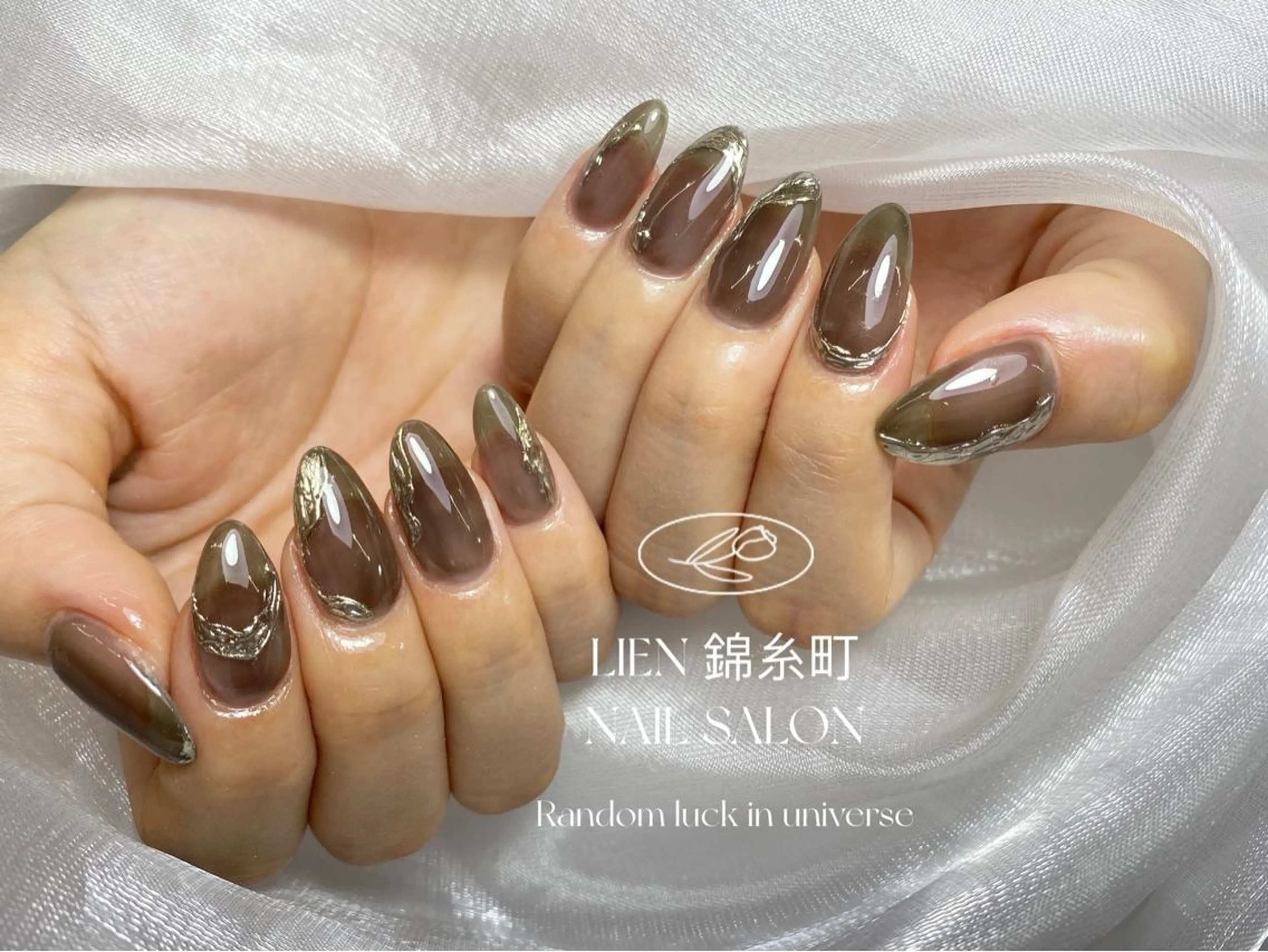 ネイル ミラーネイル ハンドネイル Lien  _リエン リエンのネイルデザイン