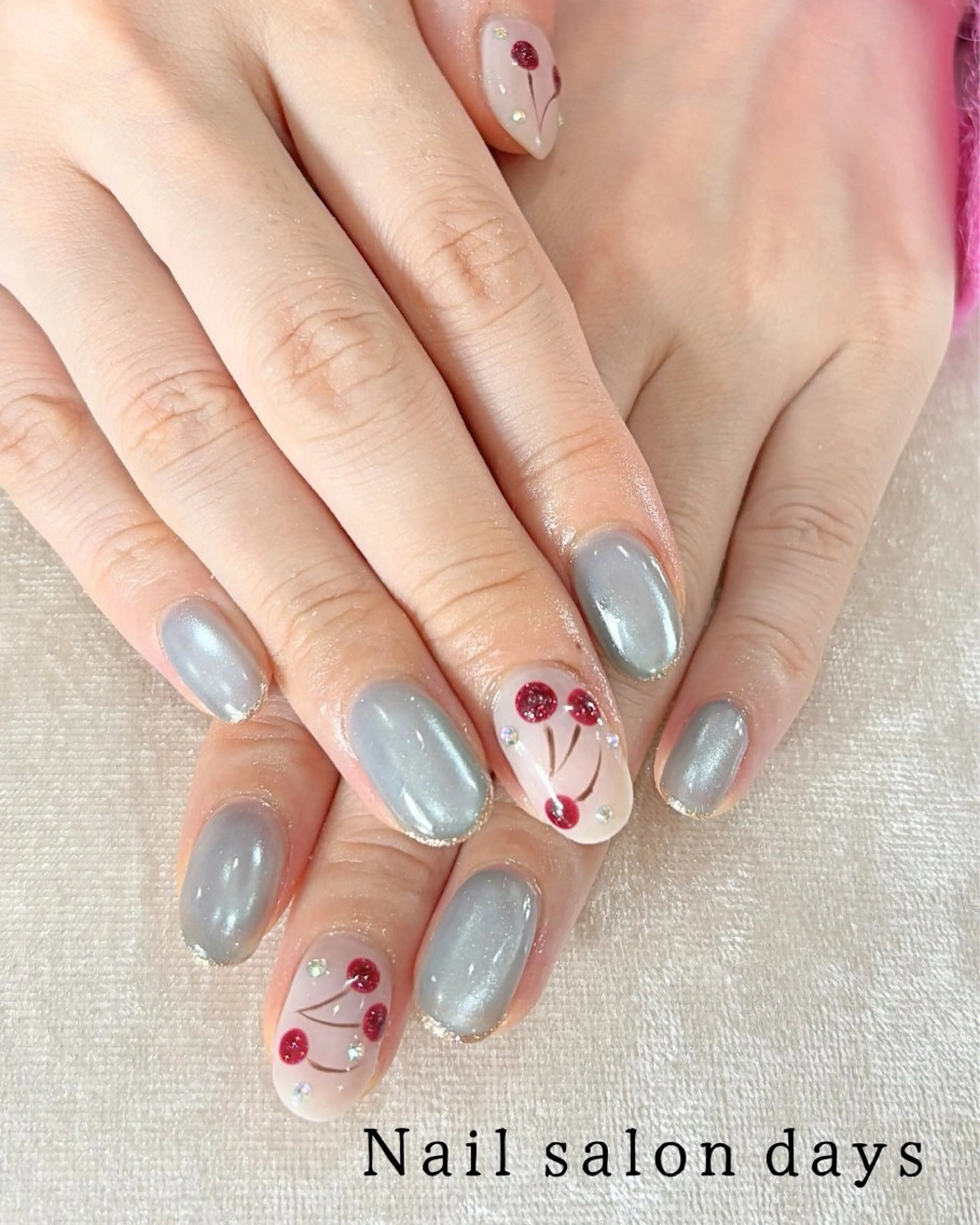 ネイル ハンドネイル ネイルサロン デイズ所属・Shimomura Risaのネイルデザイン