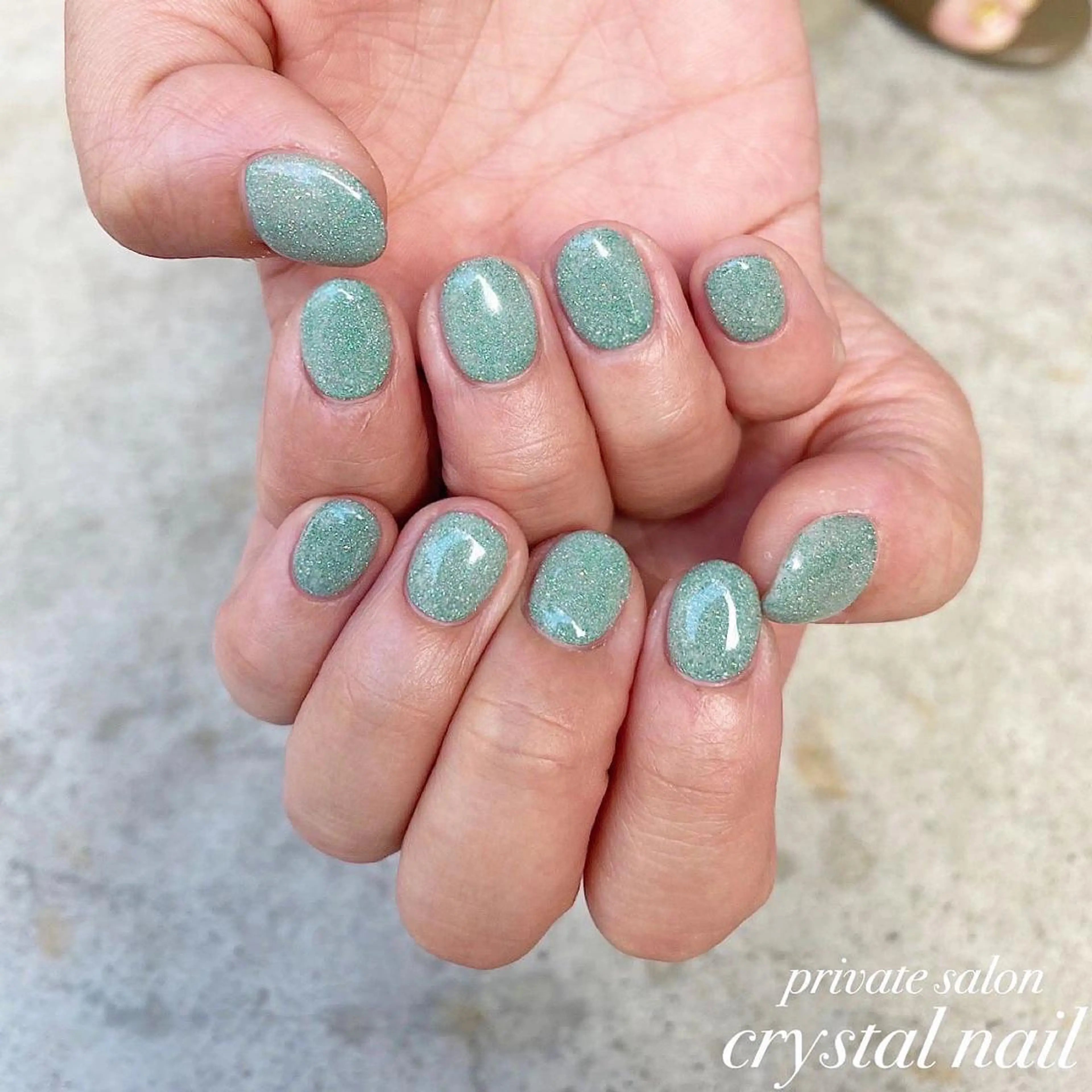 ネイル フラッシュネイル Crystal Nailのネイルデザイン