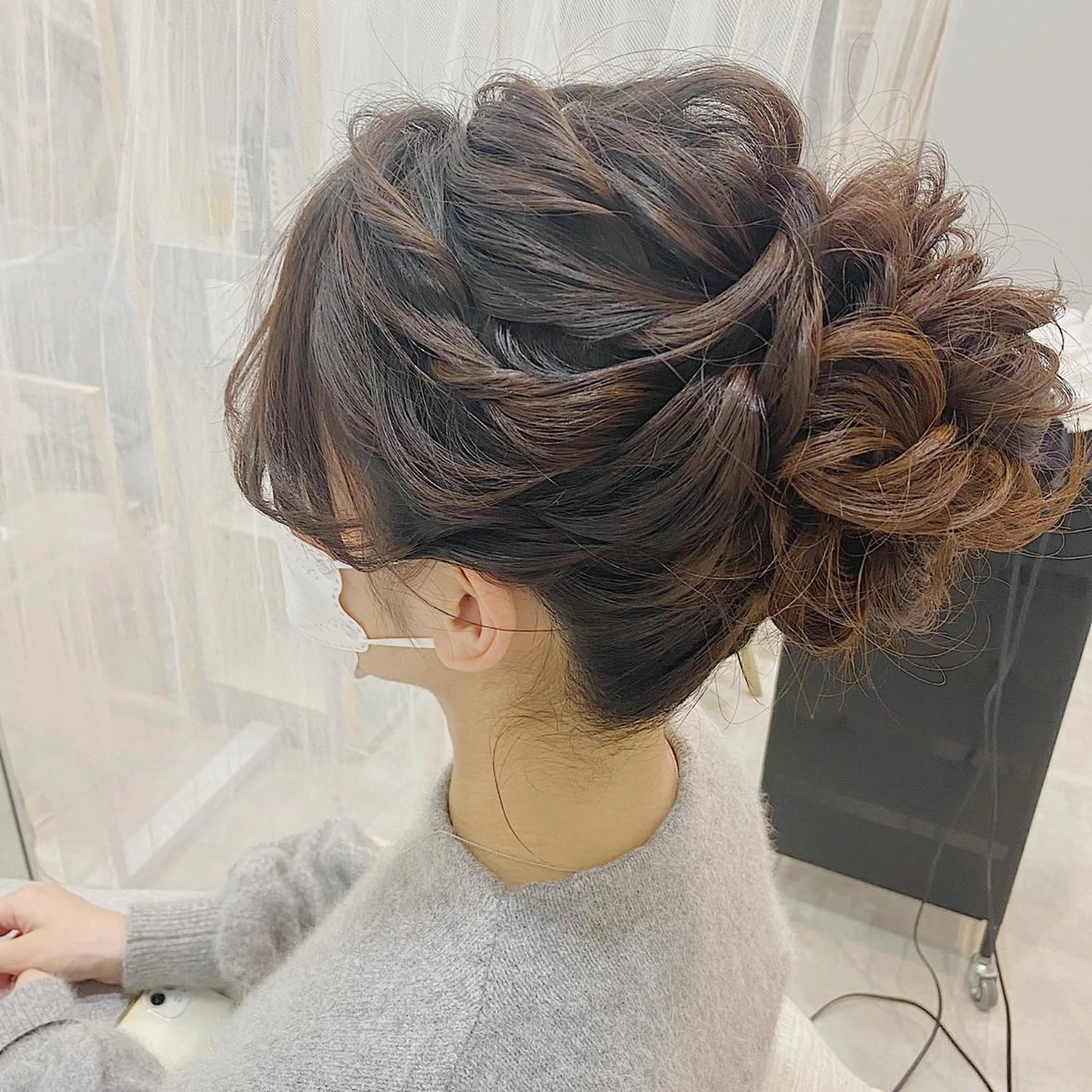 ヘアアレンジ いわい せよりのマツエク・マツパデザイン