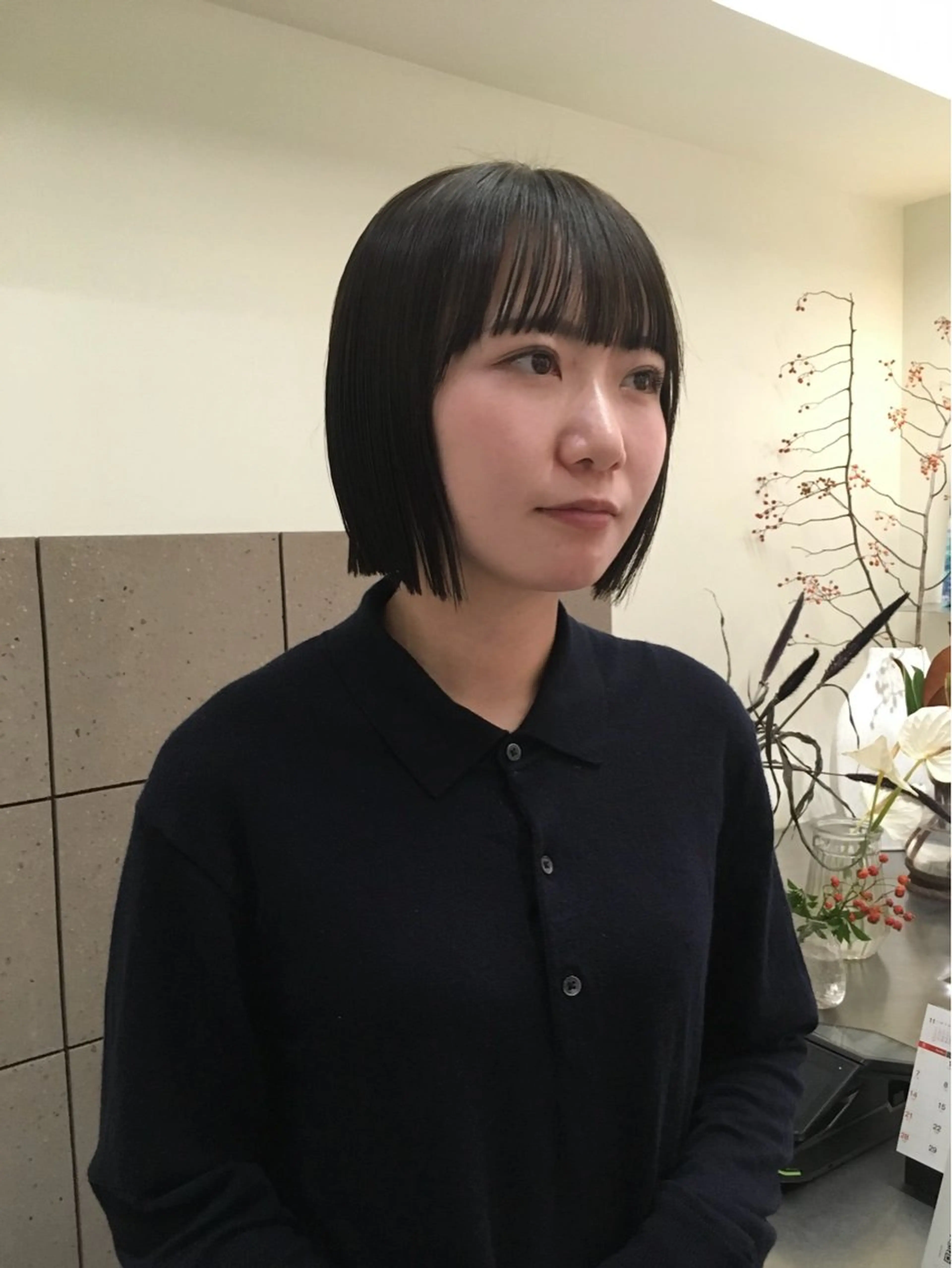 ミディアム カット natsuki /HUI 金山のヘアスタイル