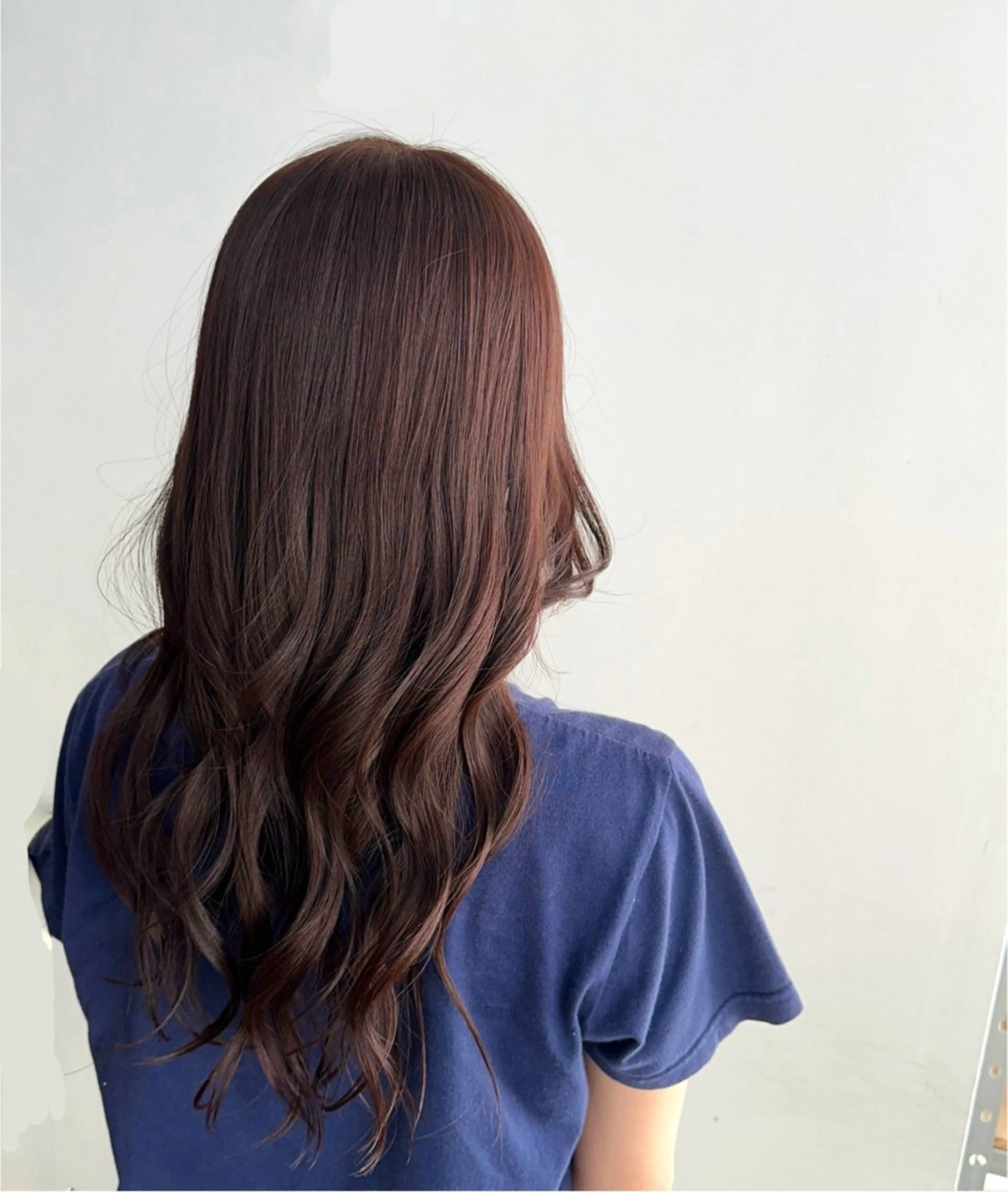 ロング ヘアカラー トリートメント あい あやみのヘアスタイル