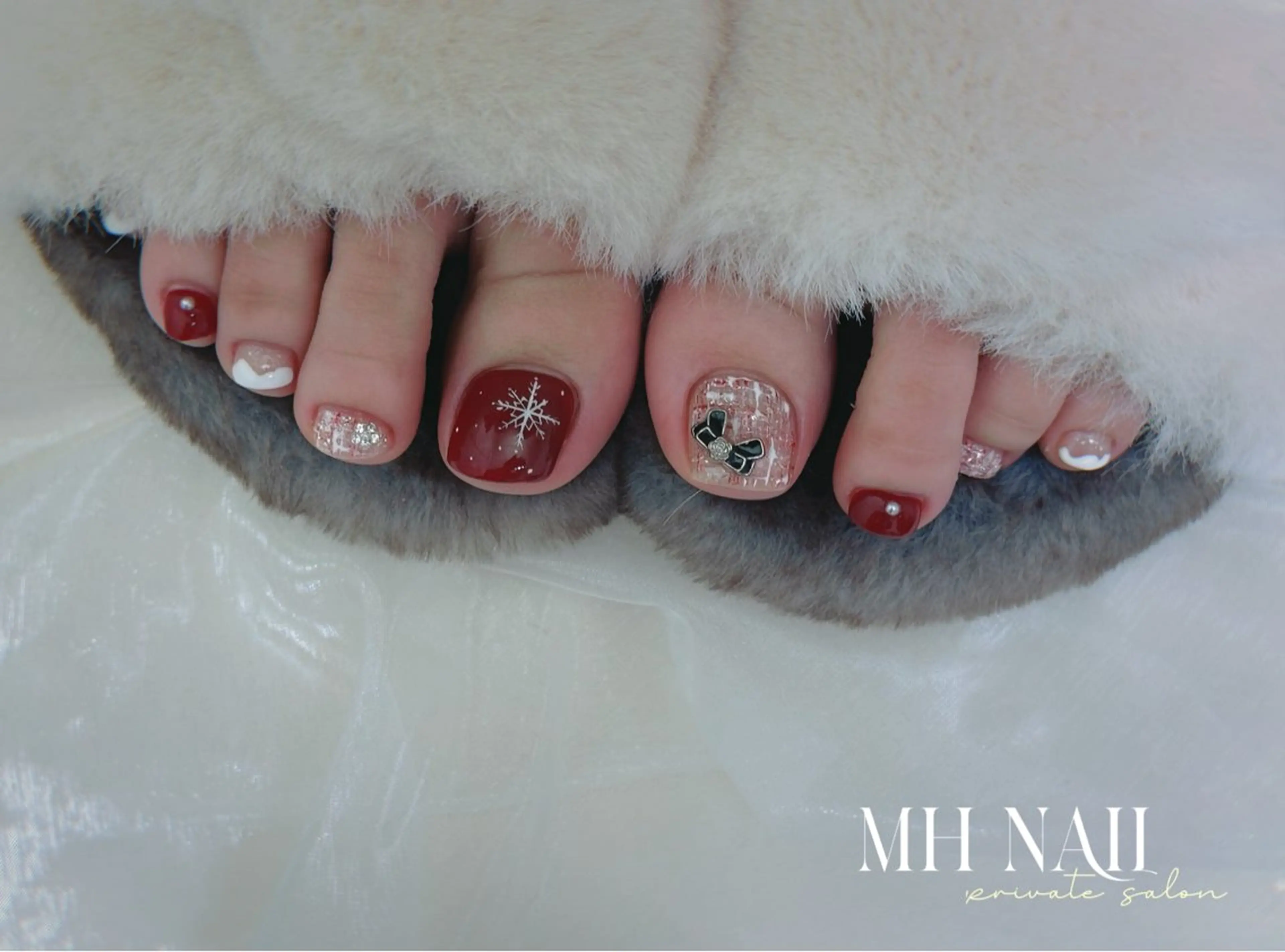 ネイル フットネイル MH Nailのネイルデザイン