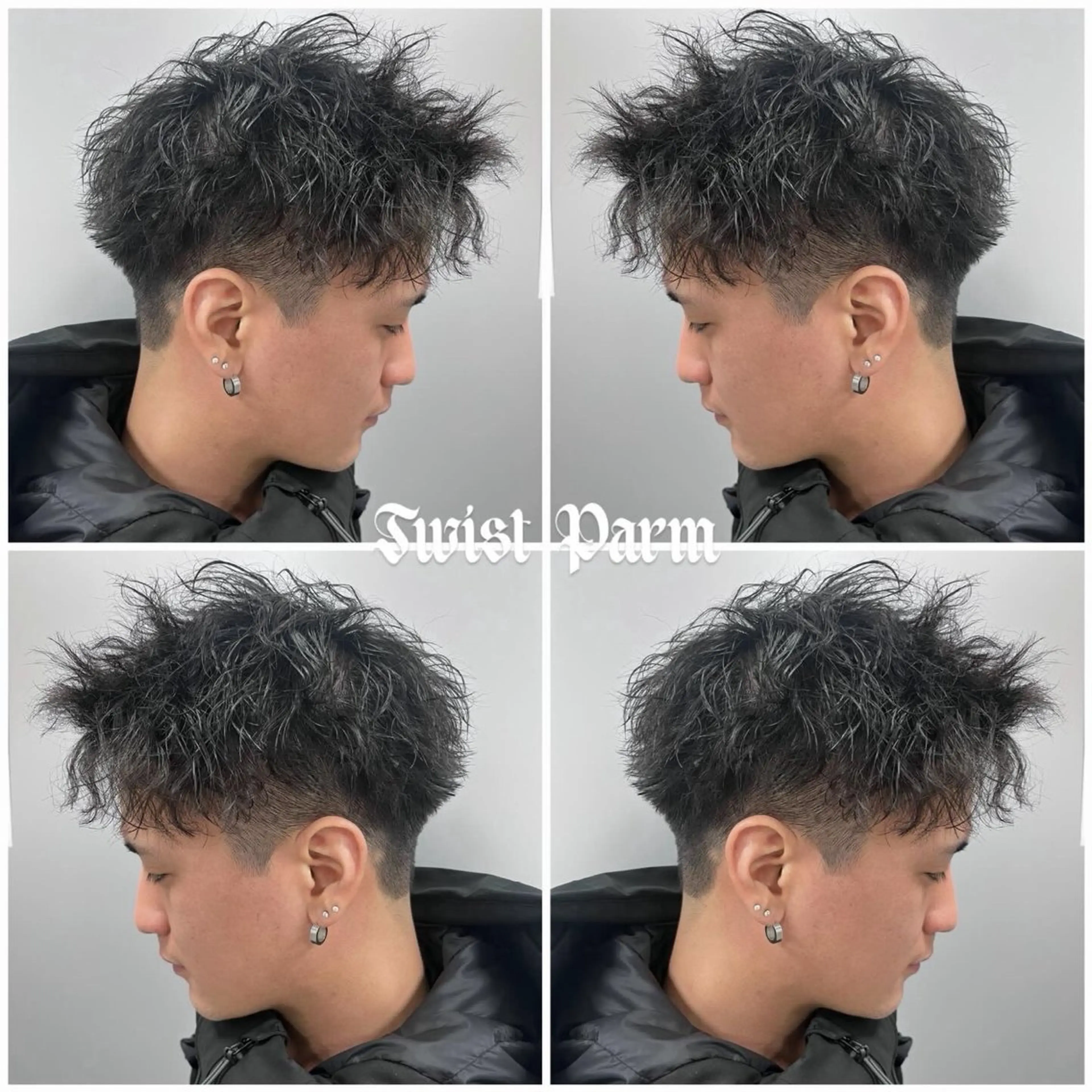 メンズカット＋パーマ+トリートメントの写真