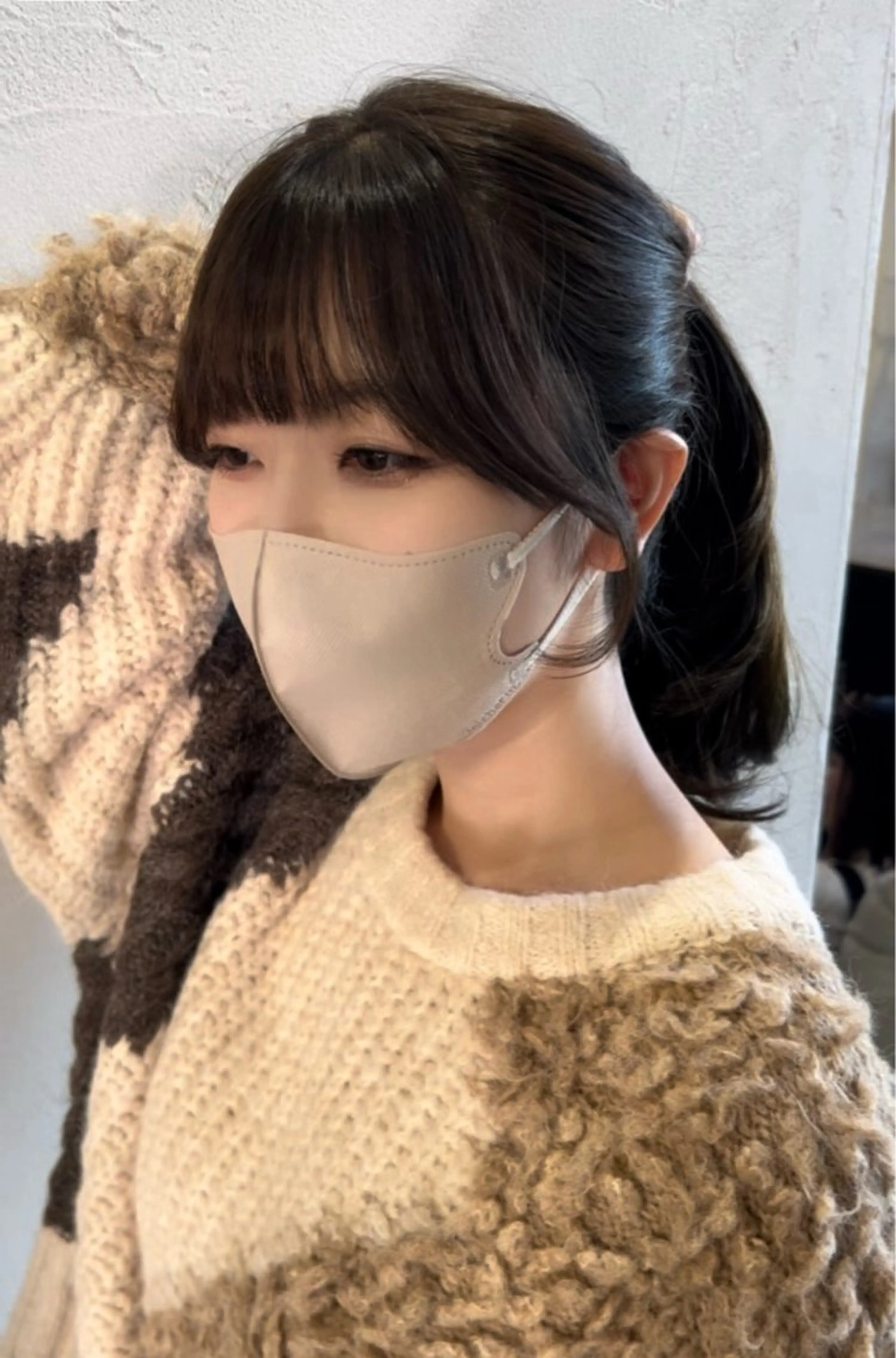 ロング カット ヘアカラー トリートメント 剣持友希/ifh iizuka/高崎のヘアスタイル