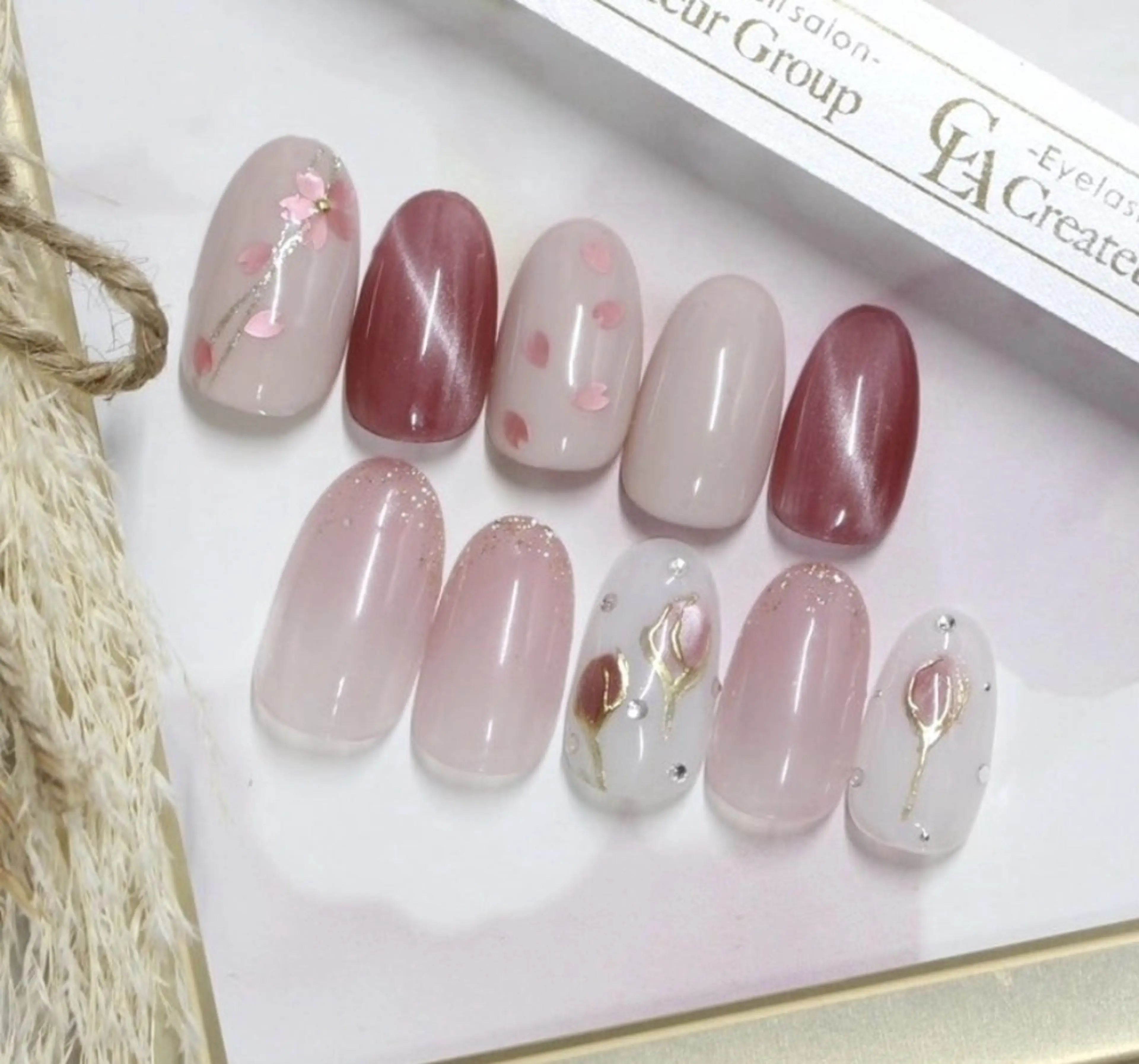 ネイル ハンドネイル rere香椎 maeharaのネイルデザイン