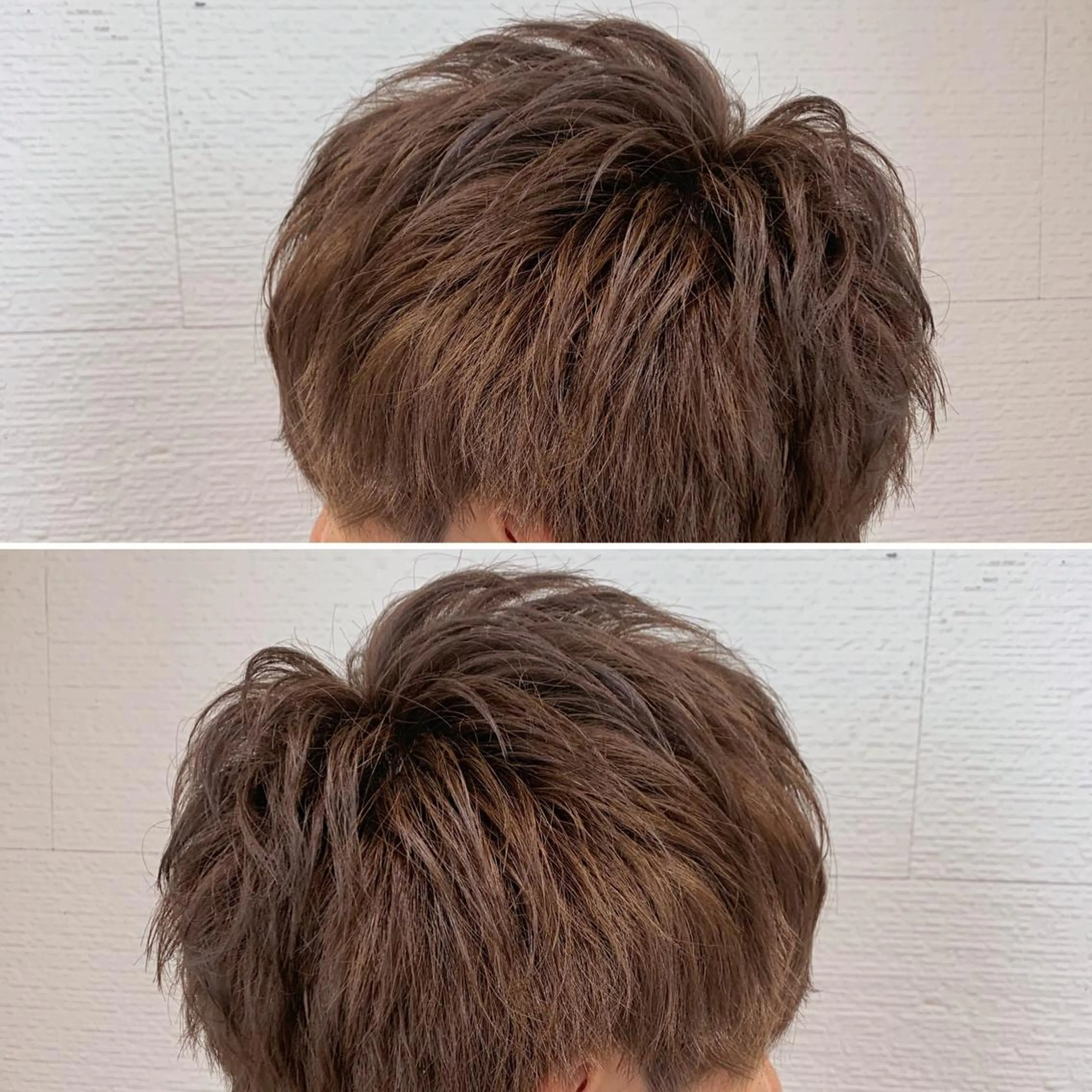 ショート カラー メンズ 【メンズ縮毛矯正】 田中秀斗のヘアスタイル