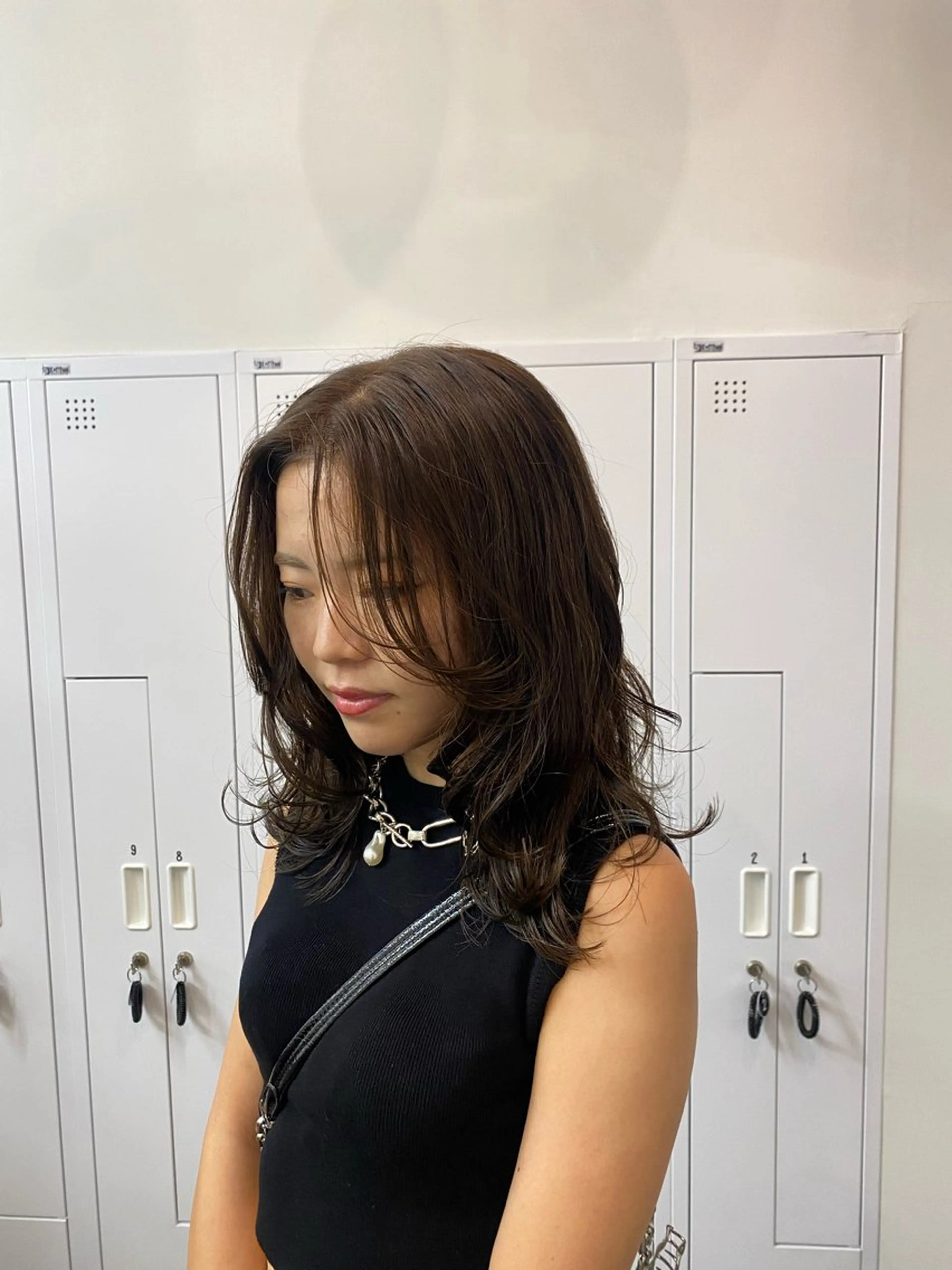 ミディアム カラー clear of hair　 池下店所属・川角 しなのヘアスタイル