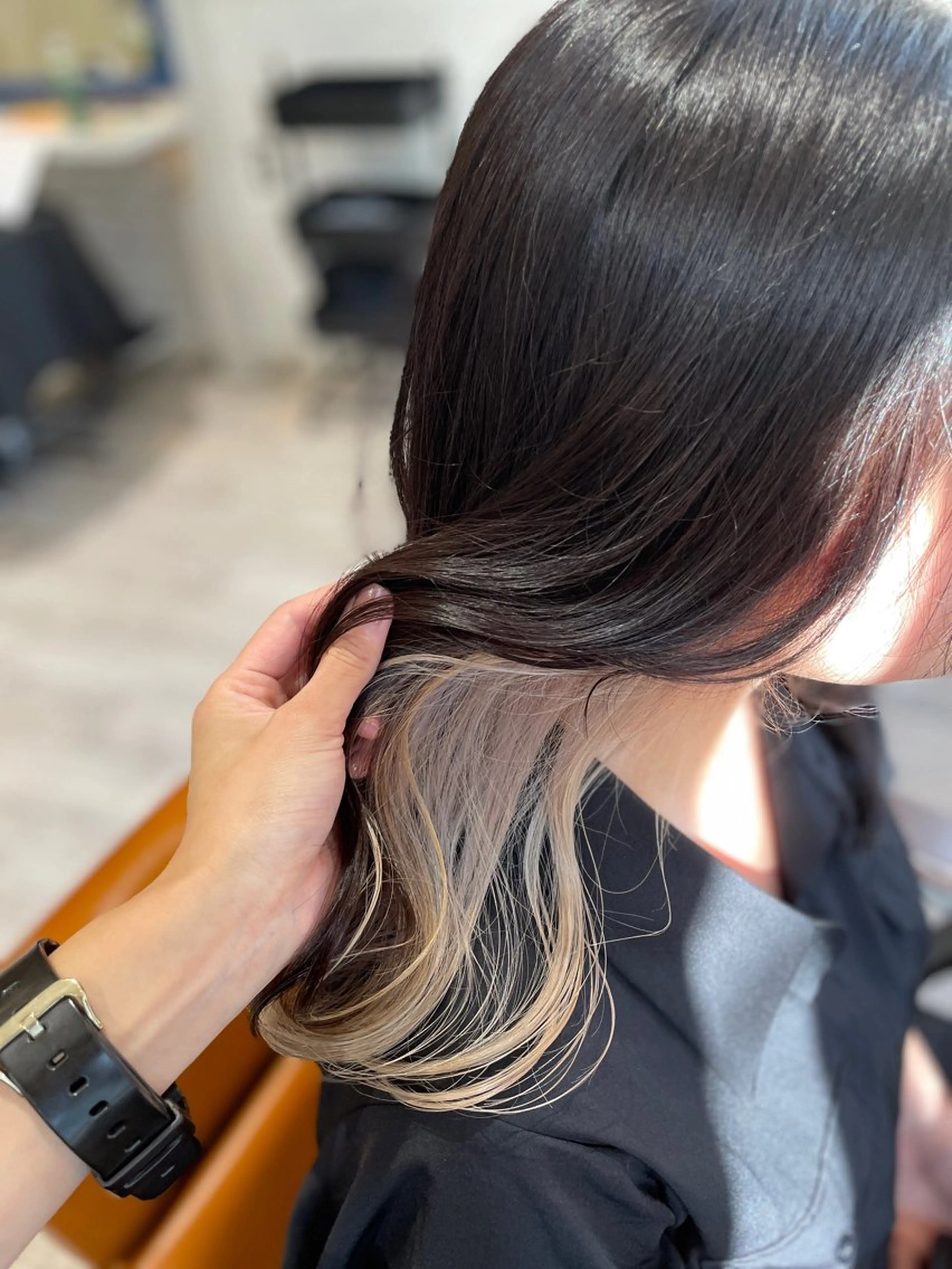 ロング カラー 新井那紬🌿 arai nahoのヘアスタイル