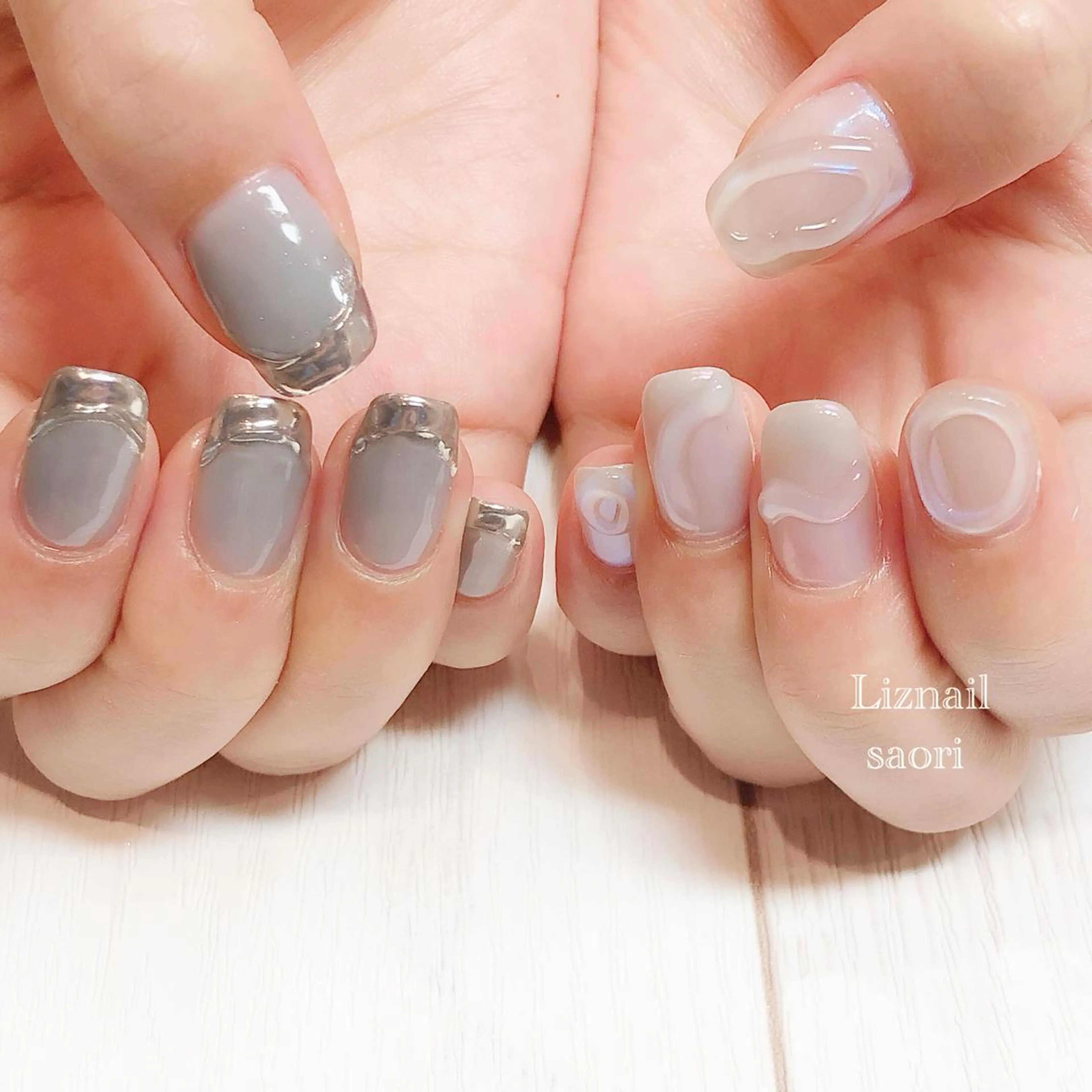 ネイル ハンドネイル Rawr / saoriのネイルデザイン