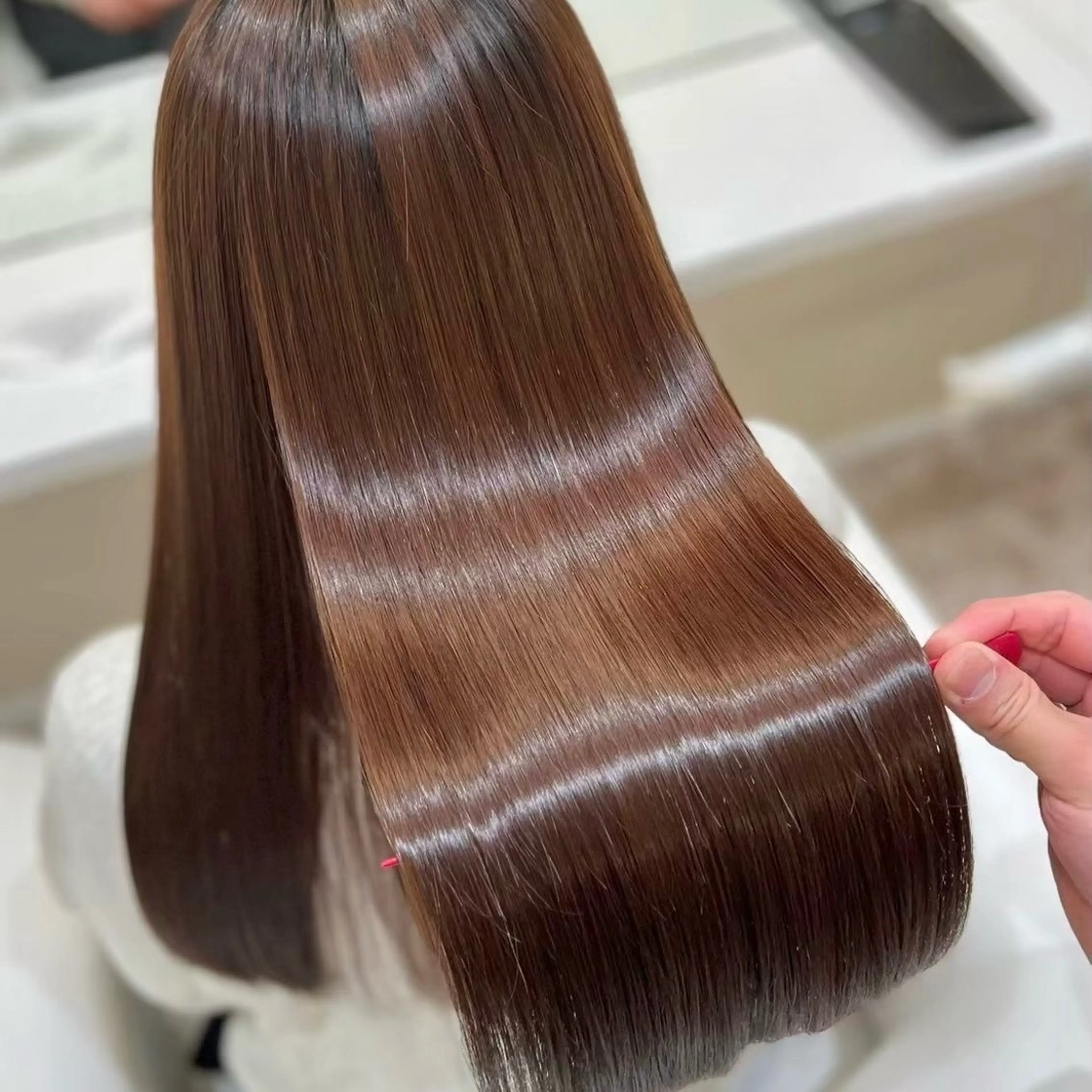 ロング 姫奈/梅田 /透明感カラー🐣のヘアスタイル