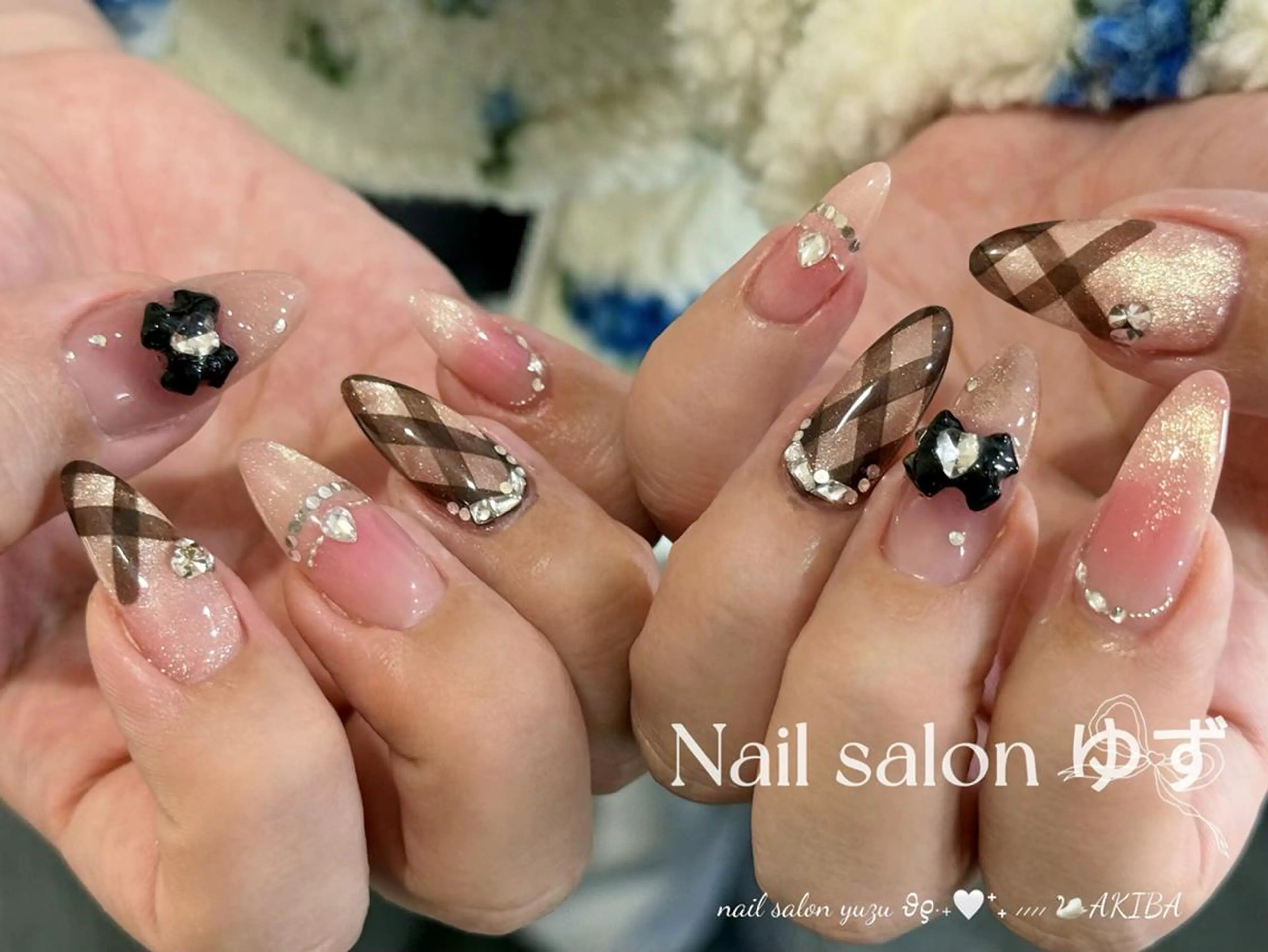 ネイル ハンドネイル MAKI💚💚💚 秋葉原.のネイルデザイン