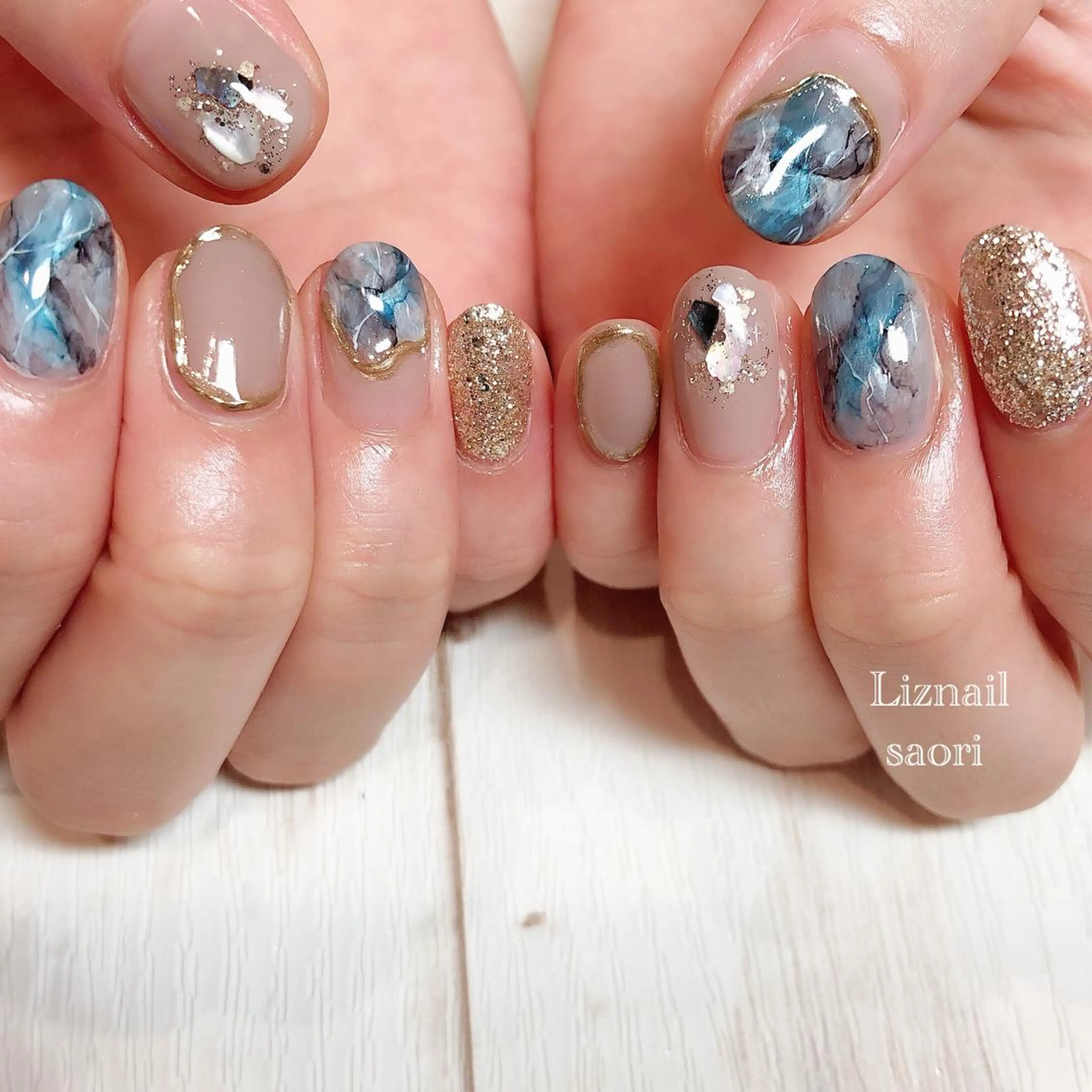 ネイル ハンドネイル Rawr / saoriのネイルデザイン