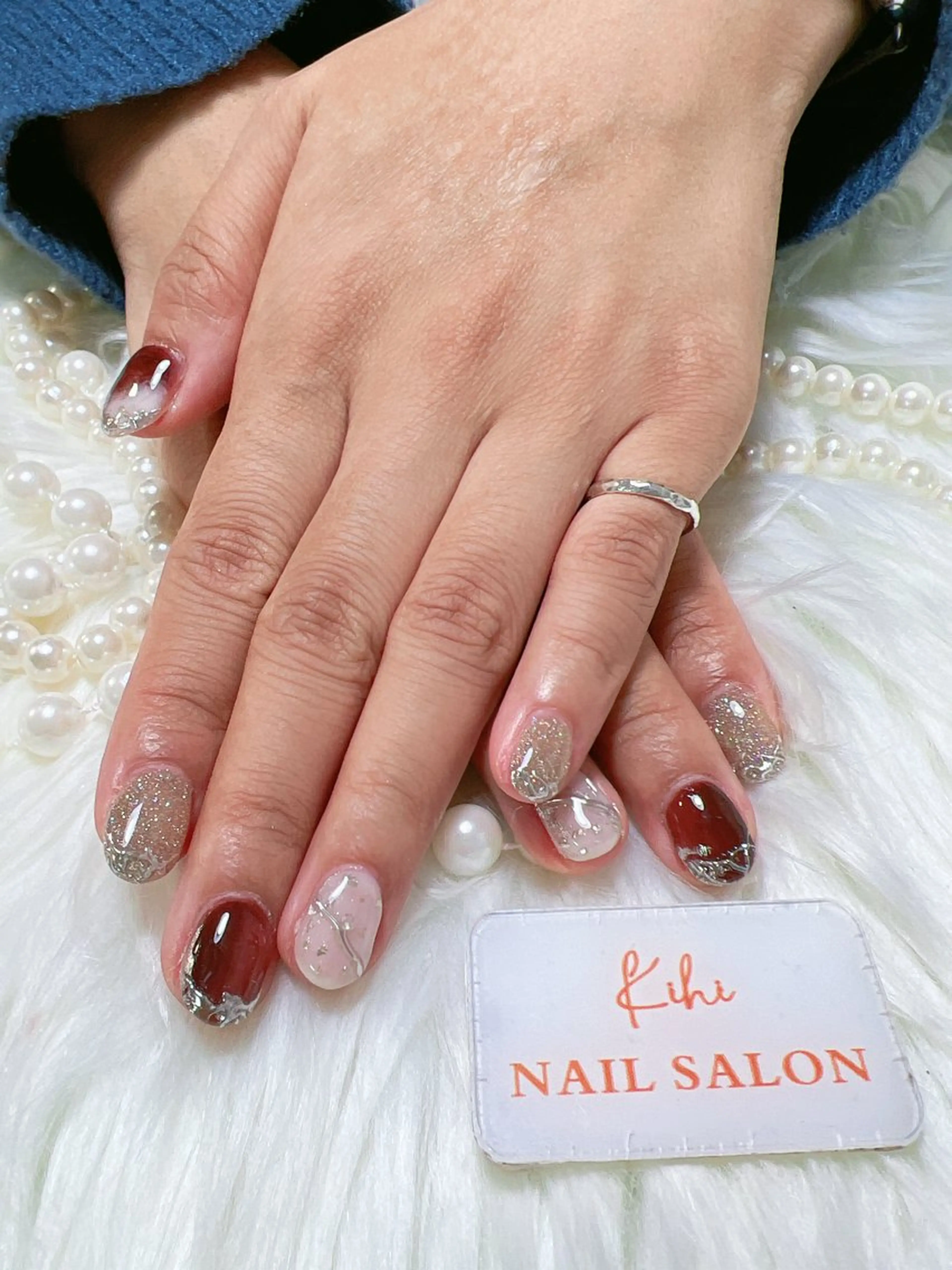 ネイル 持ち込み 米澤 ハナユキのネイルデザイン